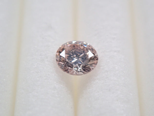 ピンクダイヤモンド 0.094ctルース(VERY LIGHT ORANGY PINK, I1) - KARATZ STORE｜カラッツSTORE