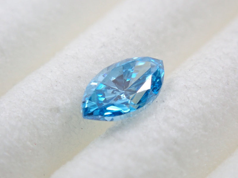 ブルーダイヤモンド 0.127ctルース（treated,トリートメント） - KARATZ STORE｜カラッツSTORE