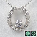 【カラフリ】クローバーダイヤモンド0.12ct ペンダント（ネックレス）《0.120ct/E/VS2/EX》 - カラッツSTORE