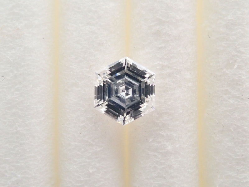 ダイヤモンド 0.148ctルース(E, VS2,ヘキサゴナルカット) - KARATZ STORE｜カラッツSTORE
