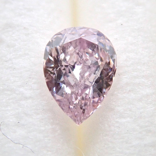 Pink diamond 0.152ct loose (FANCY LIGHT PURPLE PINK, I1)