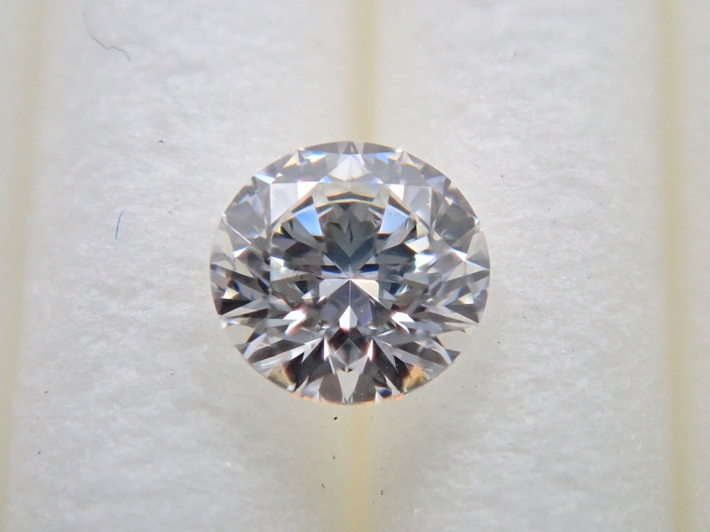 ダイヤモンド 0.154ctルース(F, VVS1, 3Excellent H&C ハートアンドキューピッド)