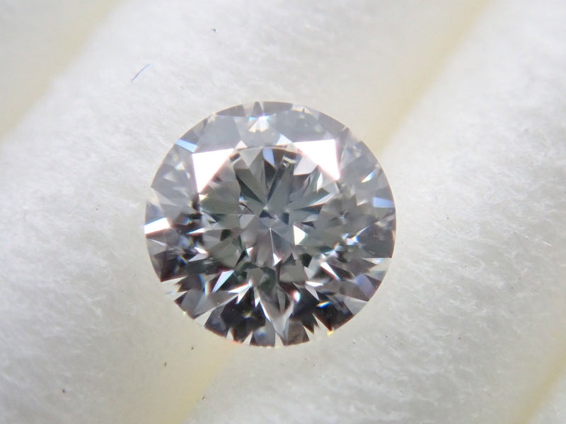 ダイヤモンド 0.154ctルース(F, VVS1, 3Excellent H&C ハートアンドキューピッド)