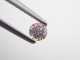 ピンクダイヤモンド 0.166ctルース(LIGHT PURPLISH PINK , I1) - KARATZ STORE｜カラッツSTORE