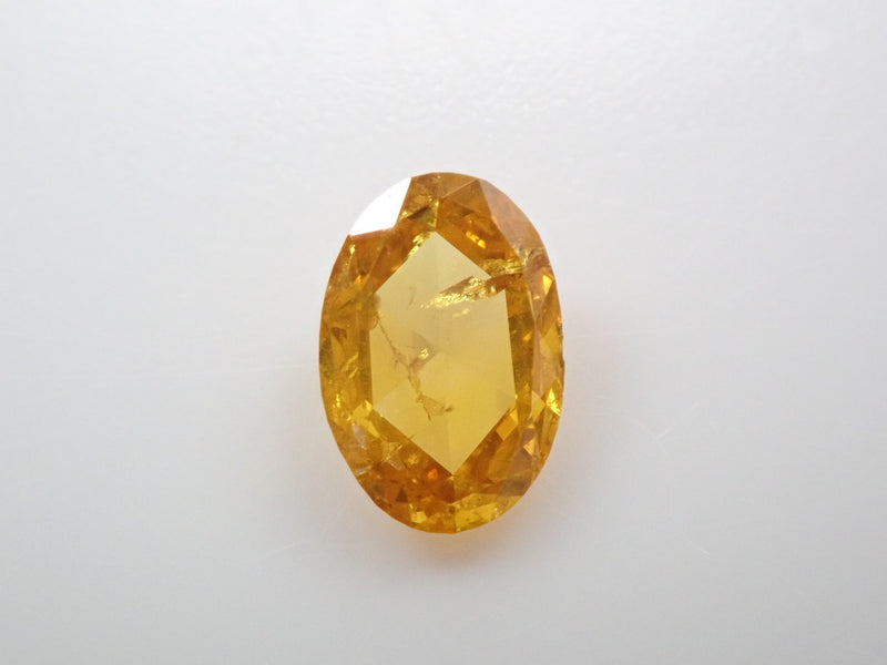 Fancy yellow diamond 0.180ct loose (rose cut) – カラッツSTORE