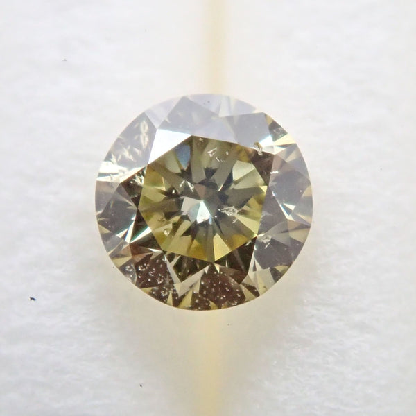 カメレオンダイヤモンド 0.186ctルース(FANCY GRAYISH GREENISH YELLOW, SI1) - KARATZ STORE｜カラッツSTORE