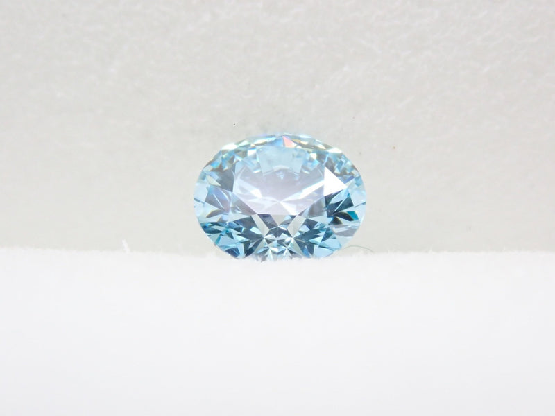 アイスブルーダイヤモンド 0.296ctルース(Treted FANCY GREENISH BLUE, SI1) - KARATZ STORE｜カラッツSTORE