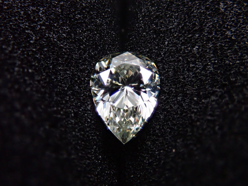 イエローダイヤモンド 0.307ctルース(VERY LIGHT GRAYISH GREENISH YELLOW, SI1,ペアシェイプ) - KARATZ STORE｜カラッツSTORE