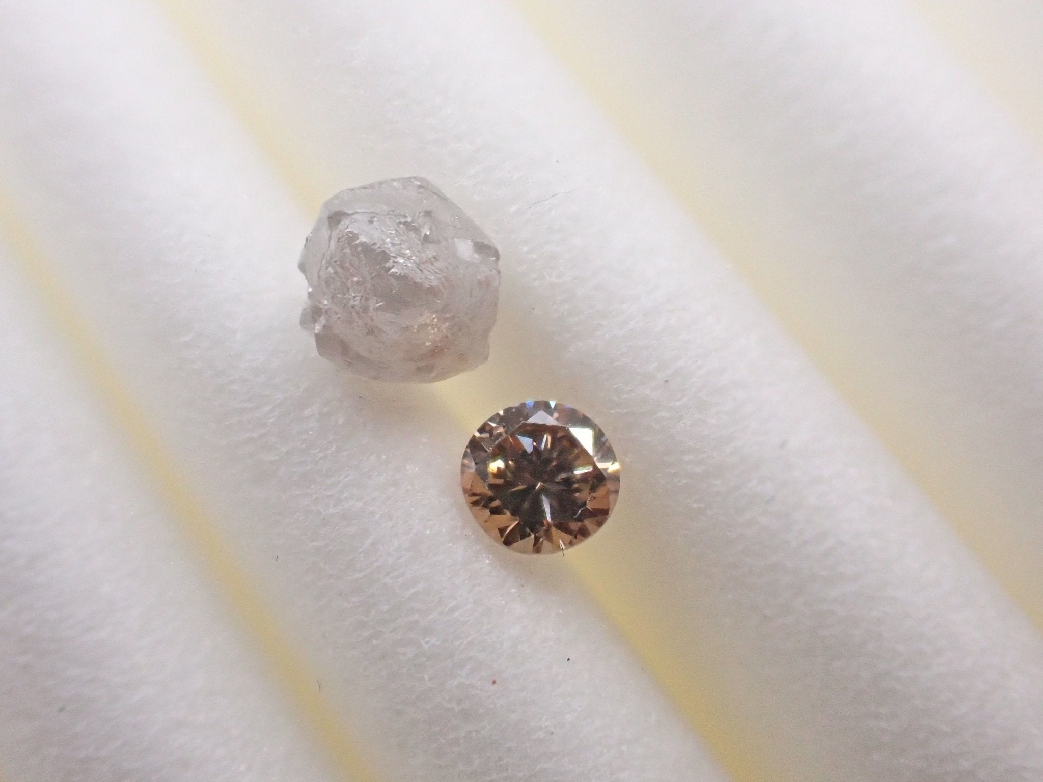 ダイヤモンド原石とルースセット 0.458ct - KARATZ STORE｜カラッツSTORE