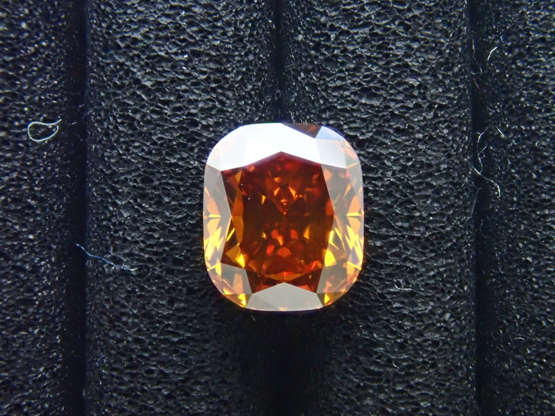 オレンジブラウンダイヤモンド 0.458ctルース(FANCY DEEP ORANGE BROWN, SI2) - KARATZ STORE｜カラッツSTORE