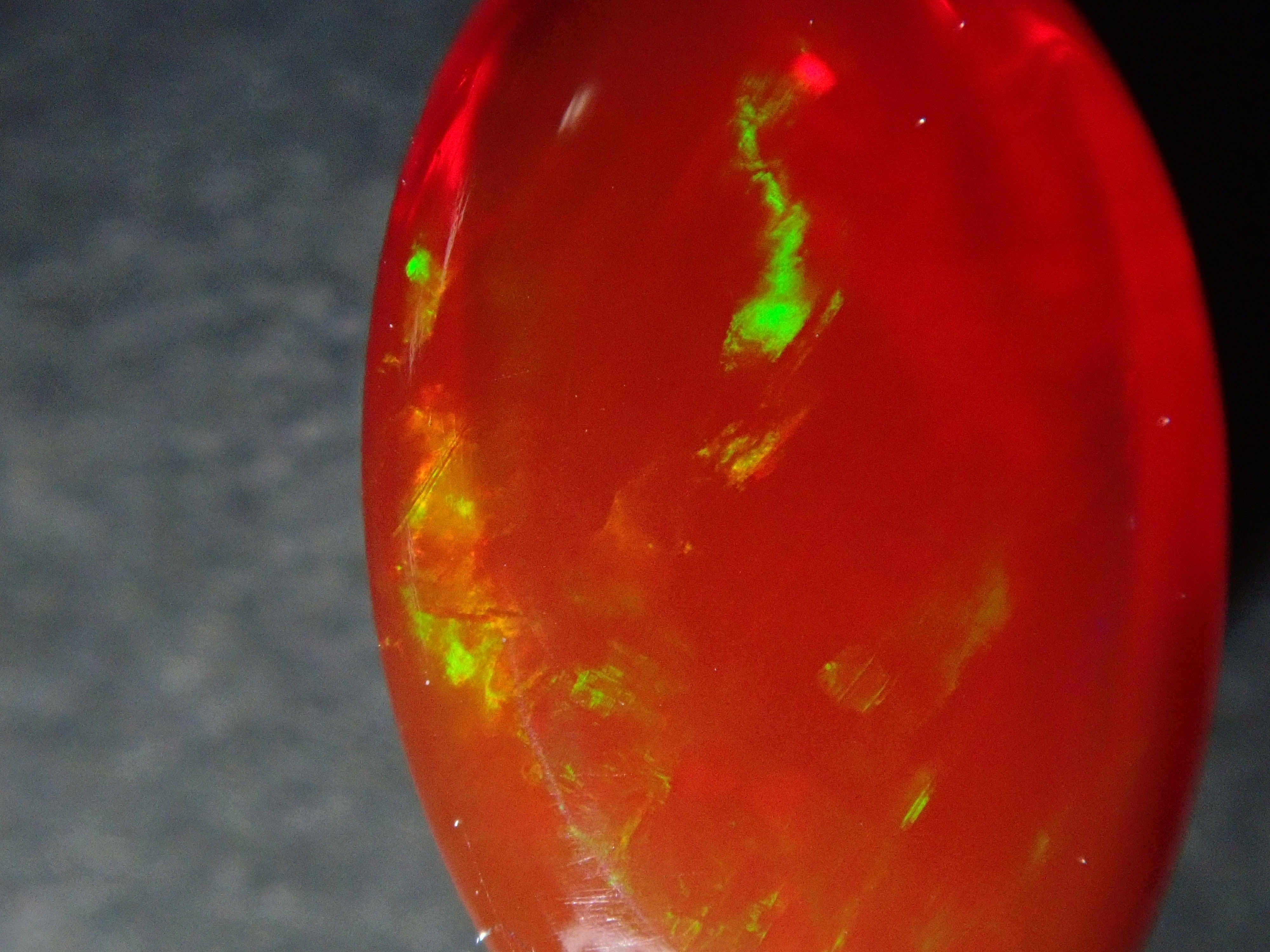 Fire opal 1.793ct loose