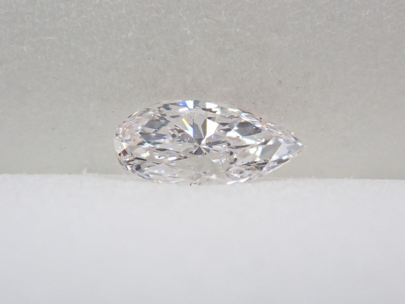 ダイヤモンド 0.656ctルース(F, SI2, ペアシェイプ) - KARATZ STORE｜カラッツSTORE