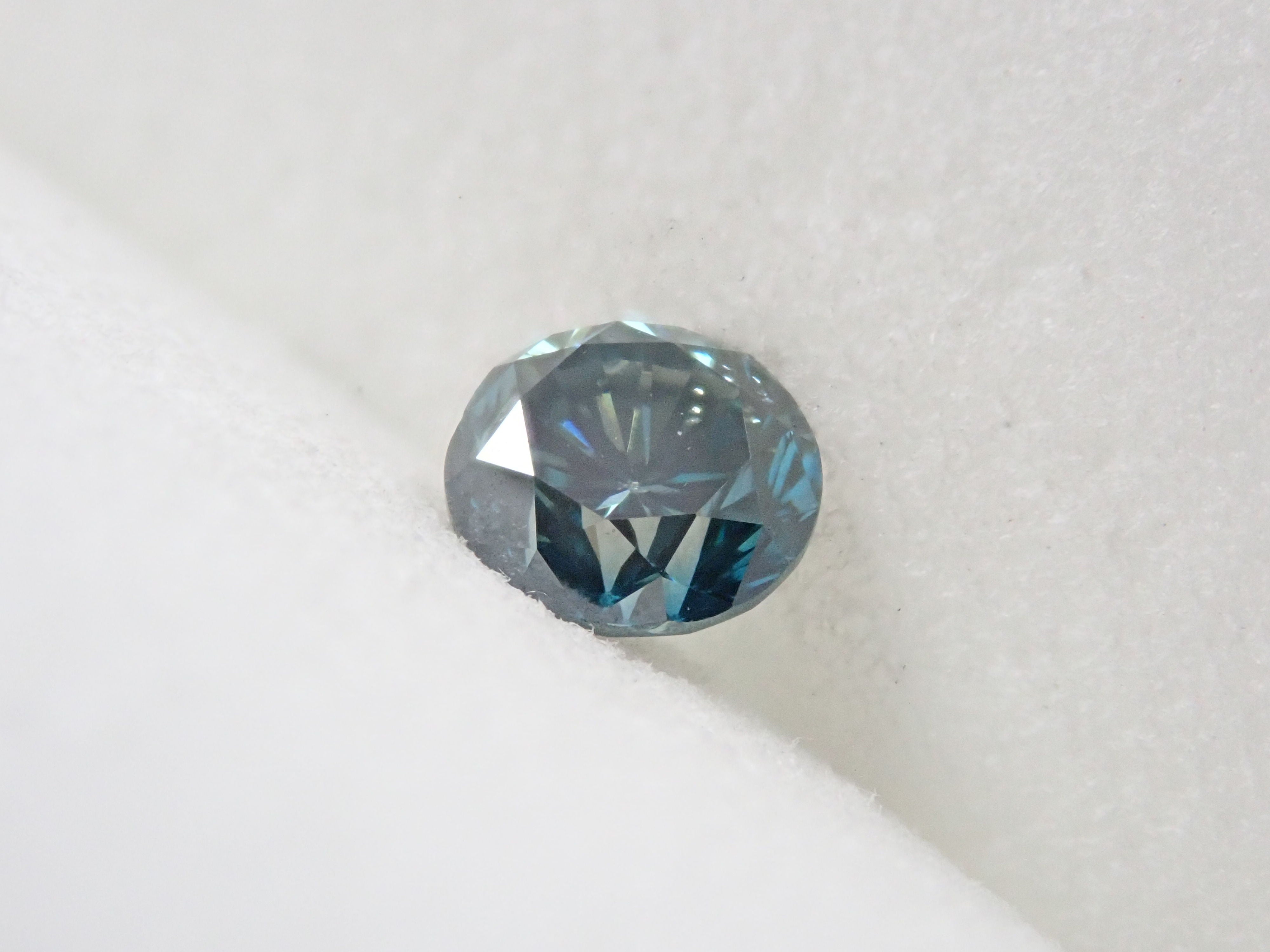 Blue Diamond (Treatment) 0.324ct Loose