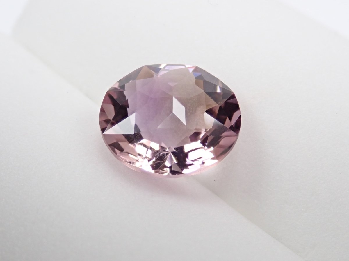 【カメリアカット】アメトリン 11mm/4.207ct《コラボ》ルース ワッペン付 - カラッツSTORE