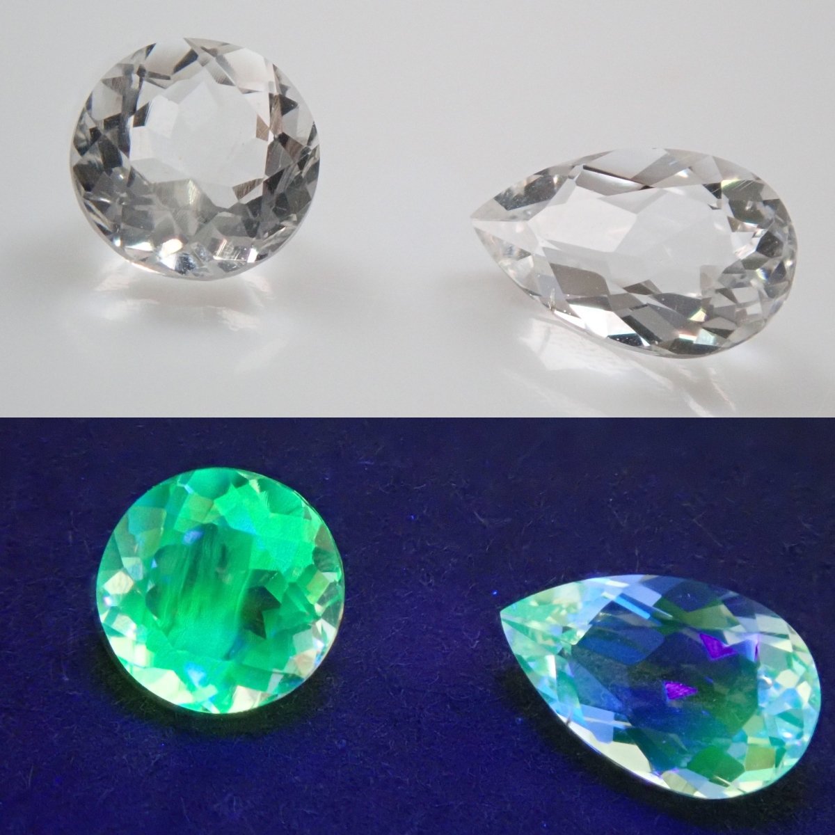 ハイアライトオパール2石セット 0.65ct - KARATZ STORE｜カラッツSTORE