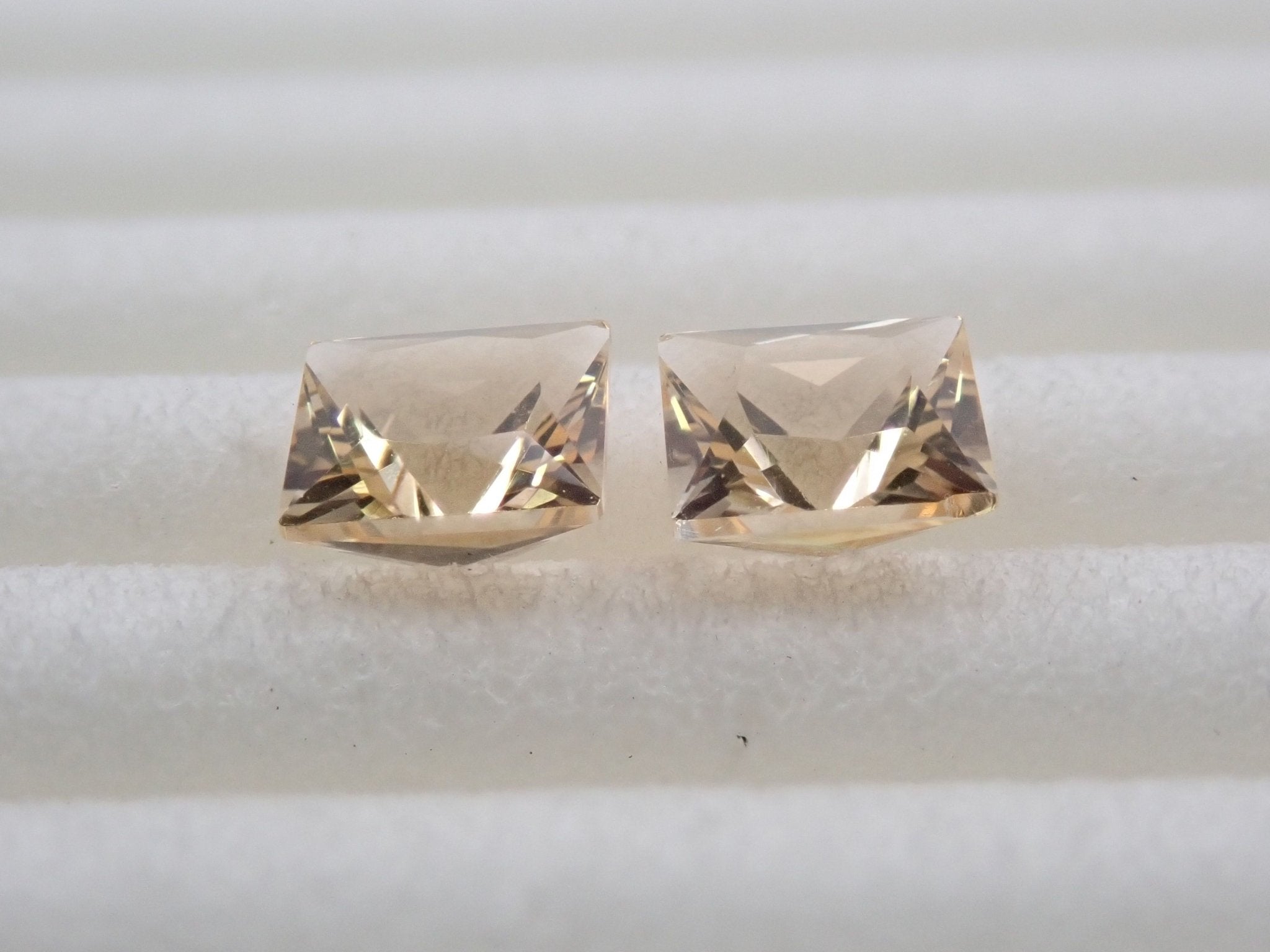 インペリアルトパーズ2石セット 0.774ct - KARATZ STORE｜カラッツSTORE