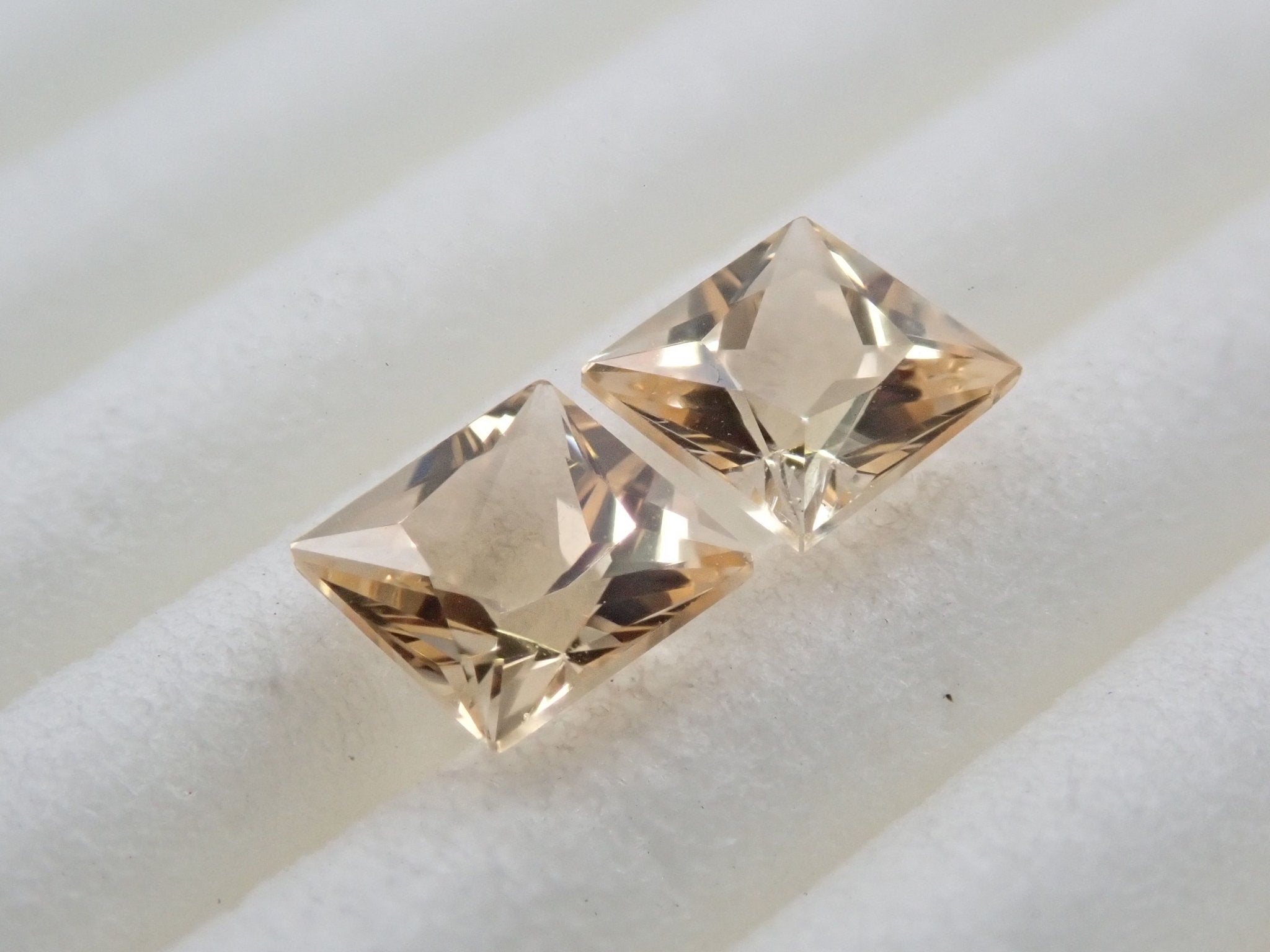 インペリアルトパーズ2石セット 0.774ct - KARATZ STORE｜カラッツSTORE