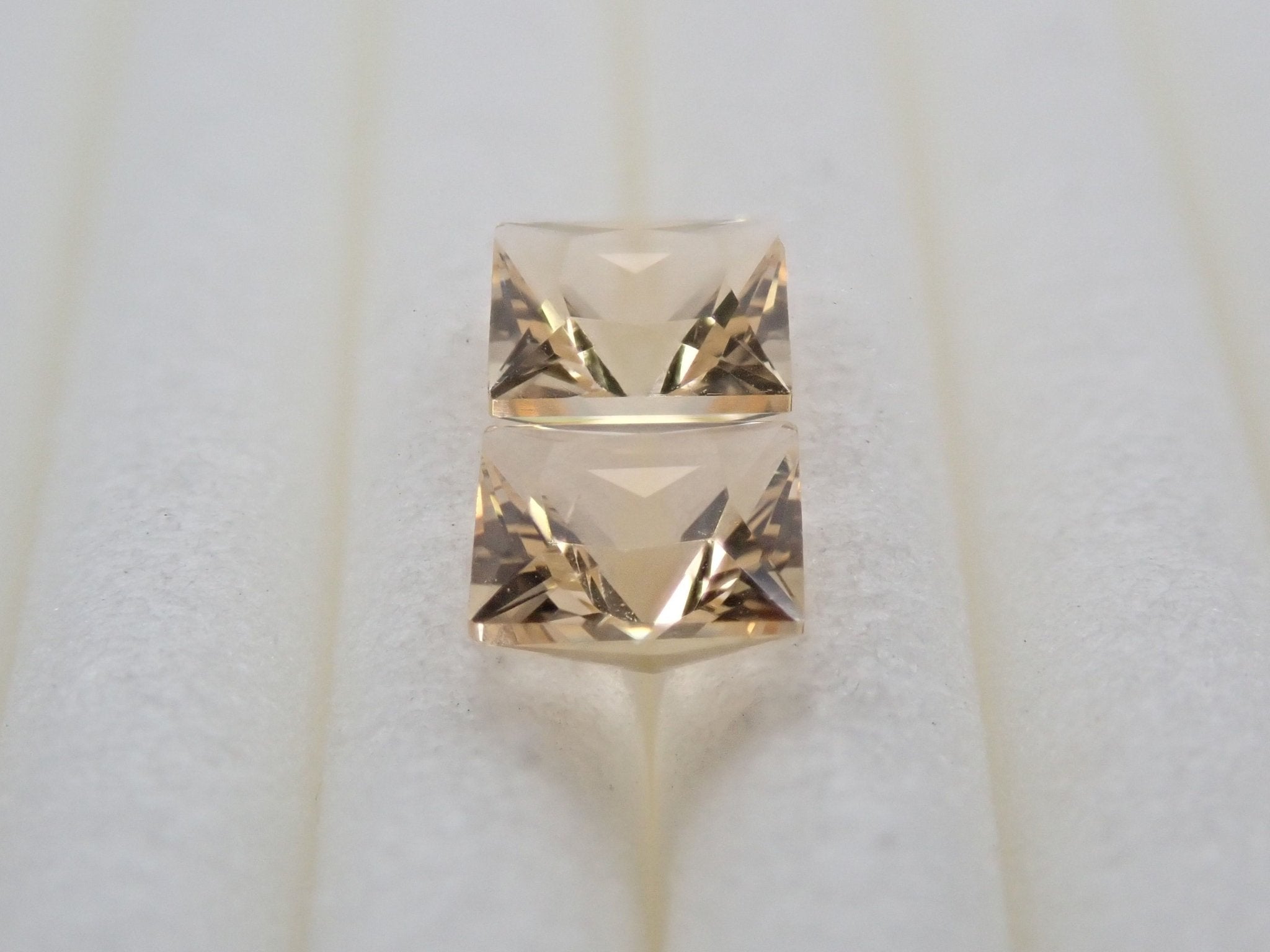 インペリアルトパーズ2石セット 0.774ct - KARATZ STORE｜カラッツSTORE