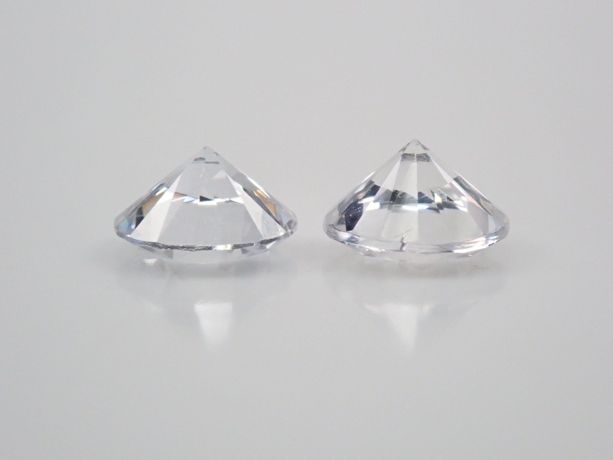 ホワイトサファイア2石セット 1.394ct - KARATZ STORE｜カラッツSTORE