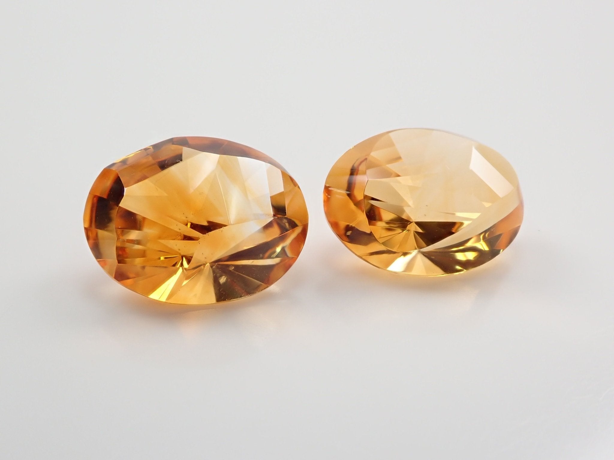 シトリン 2石セット 16.22ct - KARATZ STORE｜カラッツSTORE