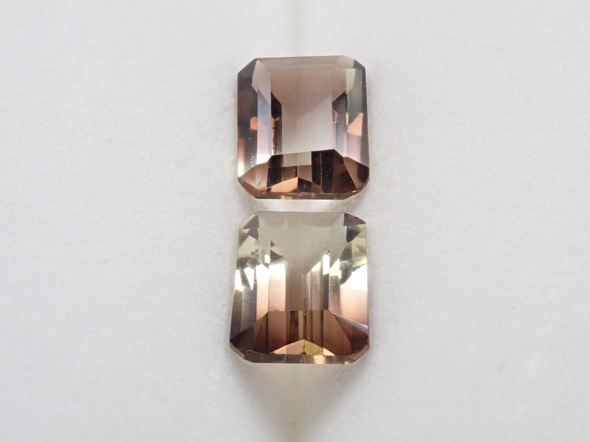 バイカラースモーキークォーツ2石セット 2.465ct - KARATZ STORE｜カラッツSTORE