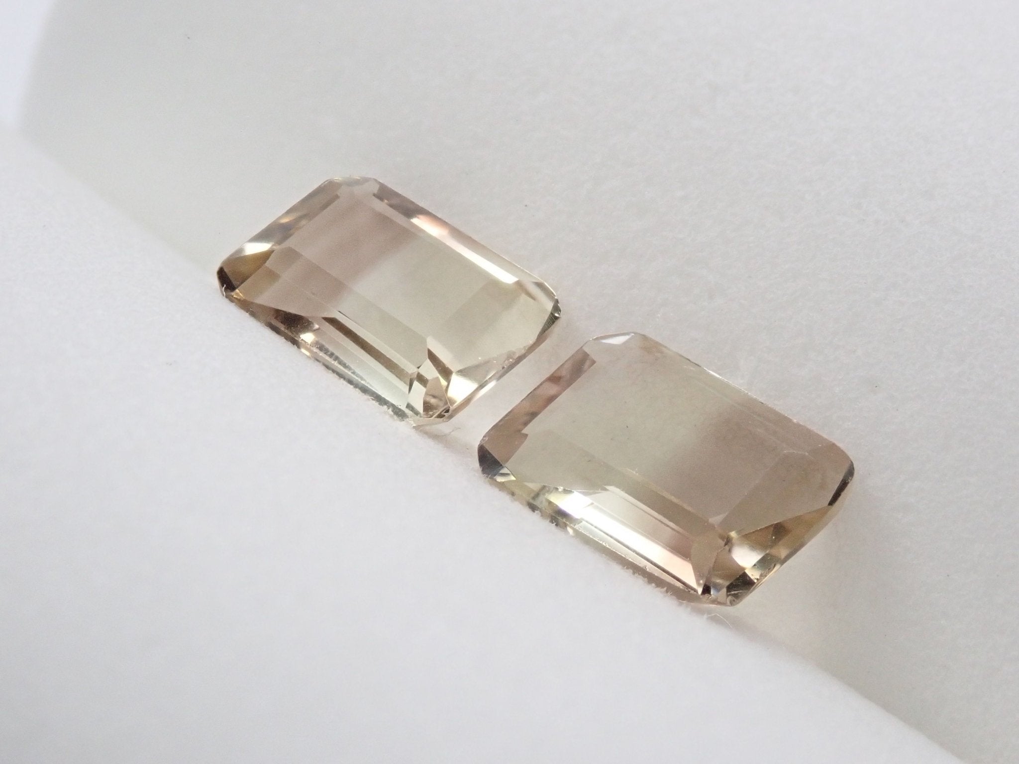 バイカラースモーキークォーツ2石セット 2.542ct - KARATZ STORE｜カラッツSTORE