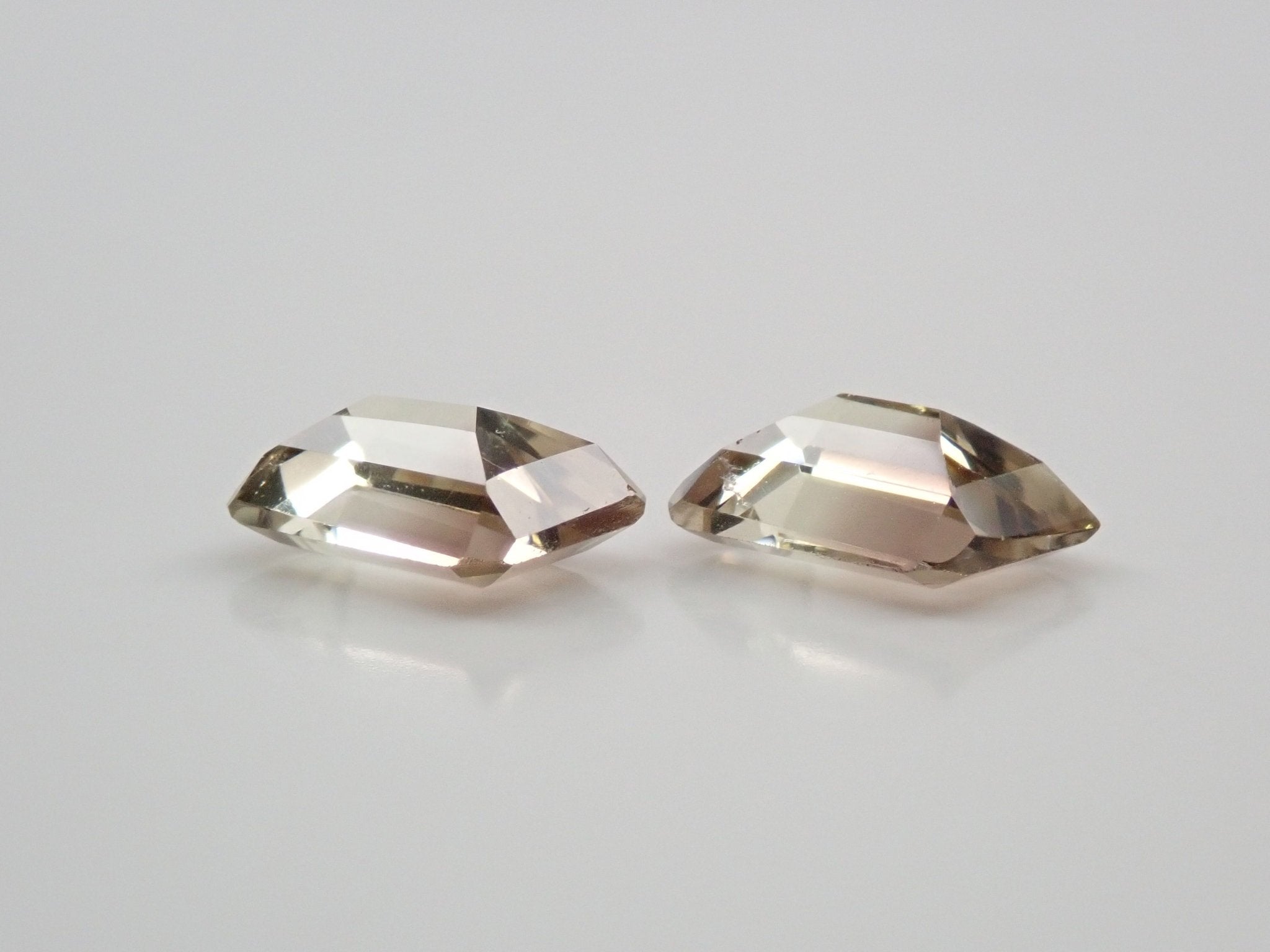 バイカラースモーキークォーツ2石セット 2.542ct - KARATZ STORE｜カラッツSTORE