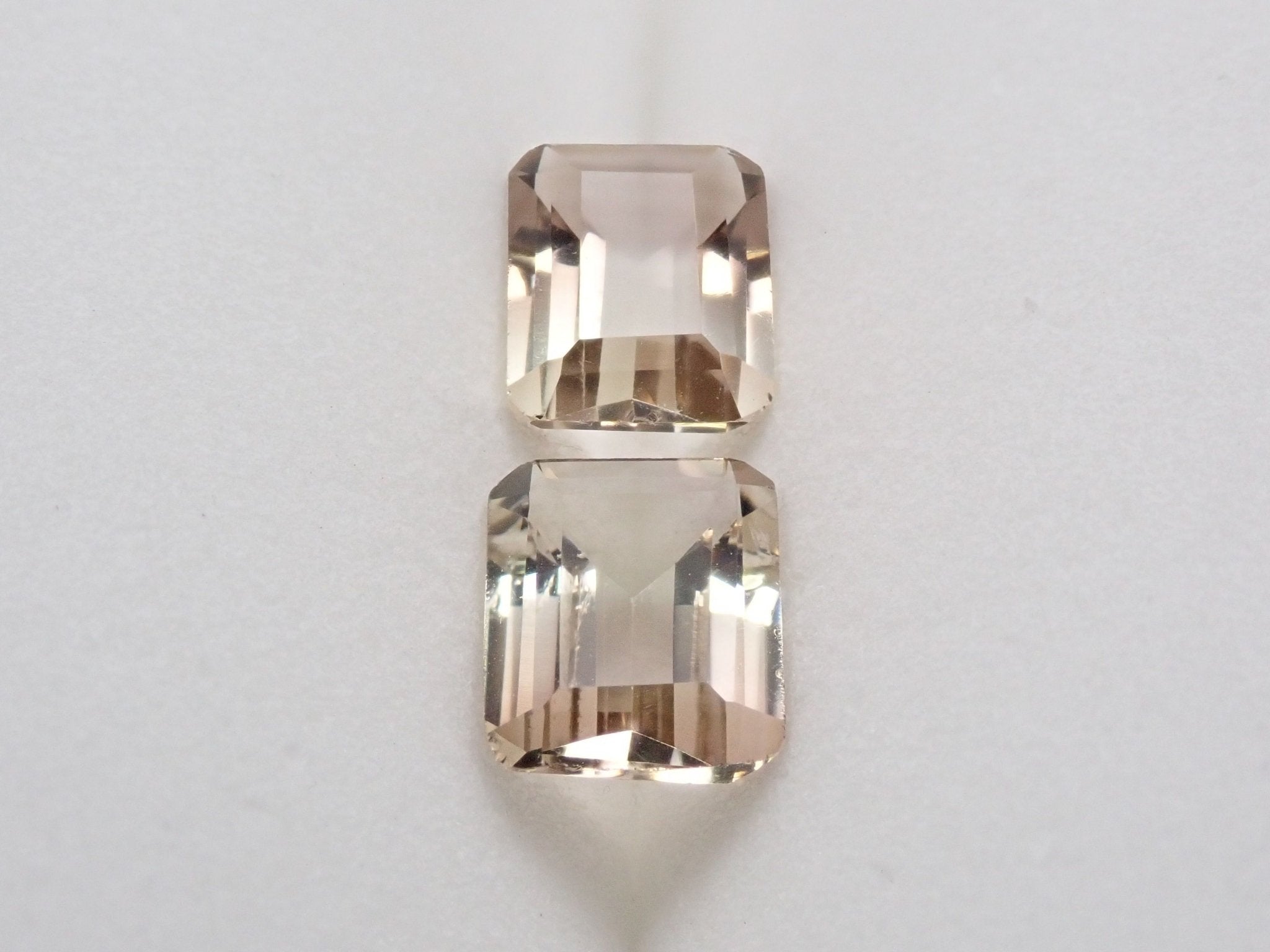 バイカラースモーキークォーツ2石セット 2.542ct - KARATZ STORE｜カラッツSTORE