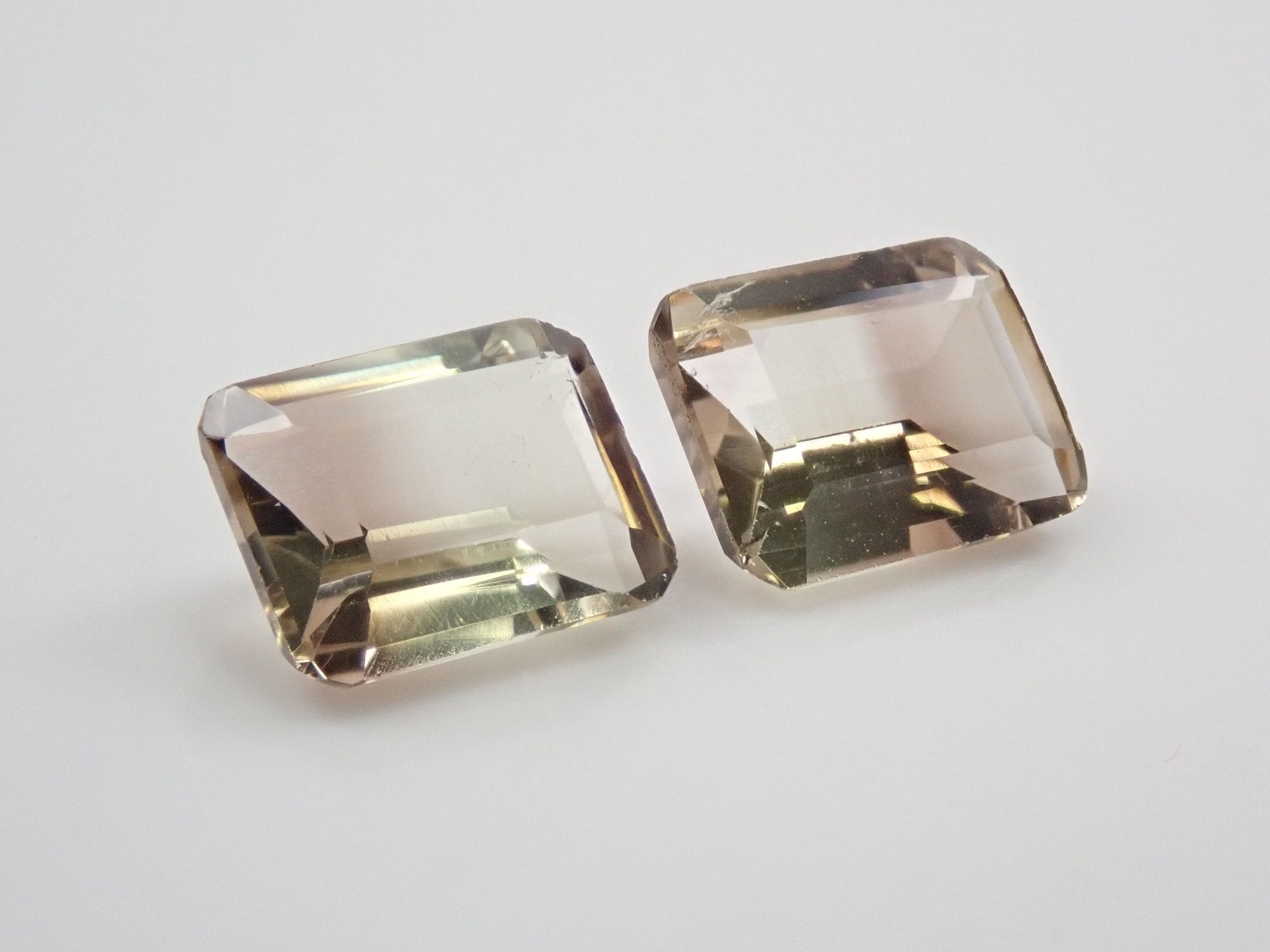 バイカラースモーキークォーツ2石セット 2.542ct - KARATZ STORE｜カラッツSTORE