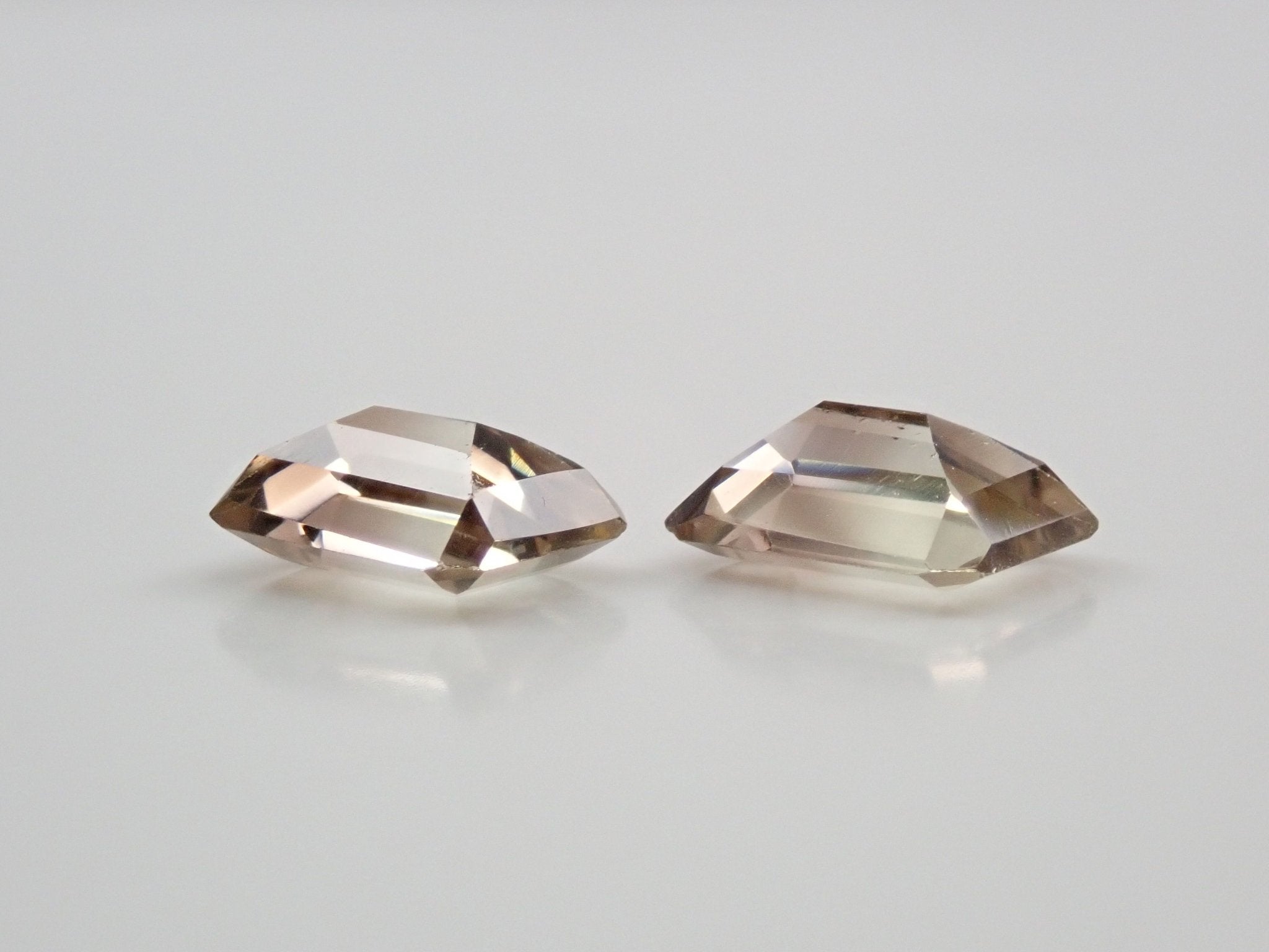 バイカラースモーキークォーツ2石セット 2.542ct - KARATZ STORE｜カラッツSTORE