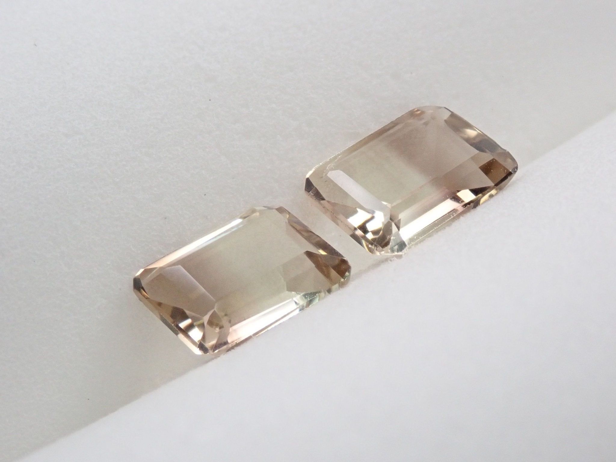 バイカラースモーキークォーツ2石セット 2.542ct - KARATZ STORE｜カラッツSTORE