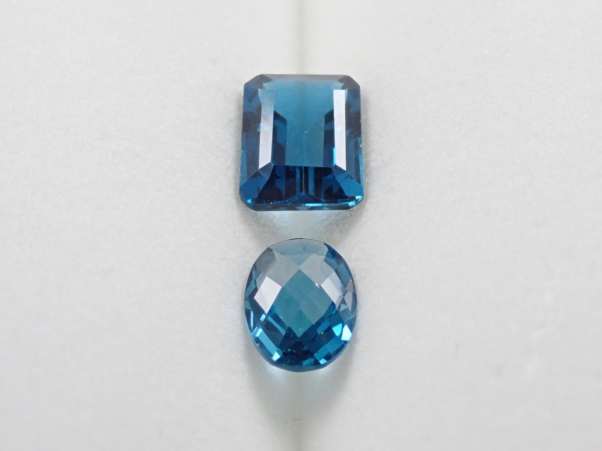 ロンドンブルートパーズ2石セット 2.838ct - KARATZ STORE｜カラッツSTORE