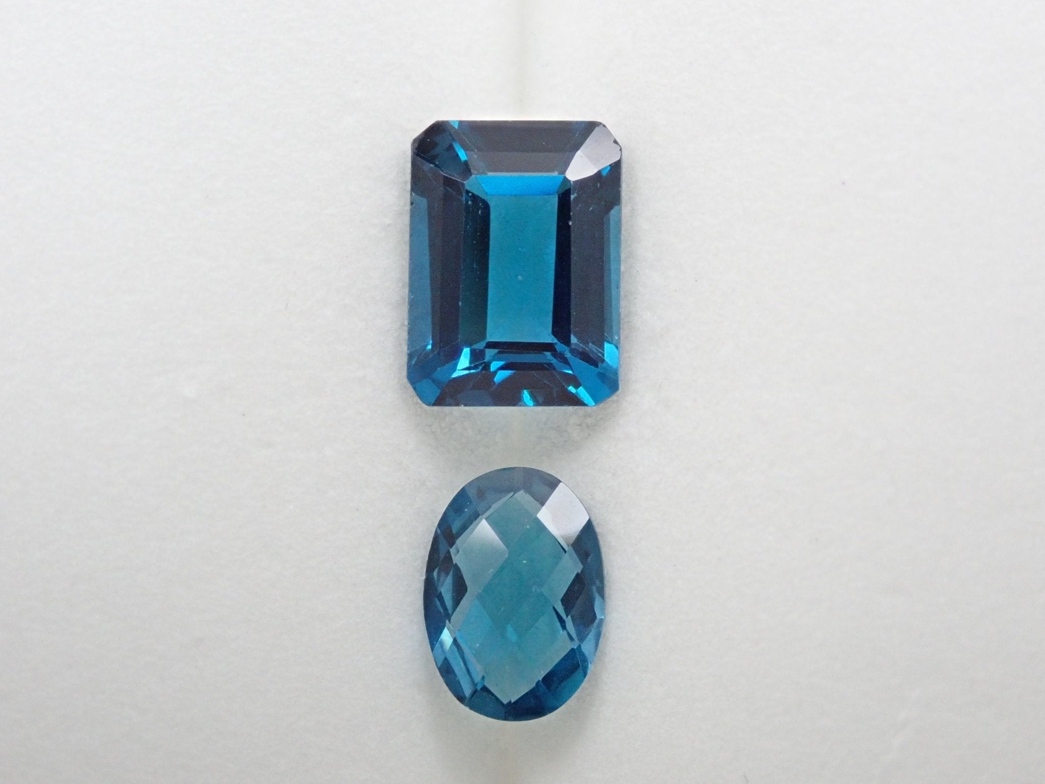 ロンドンブルートパーズ2石セット 2.838ct - KARATZ STORE｜カラッツSTORE