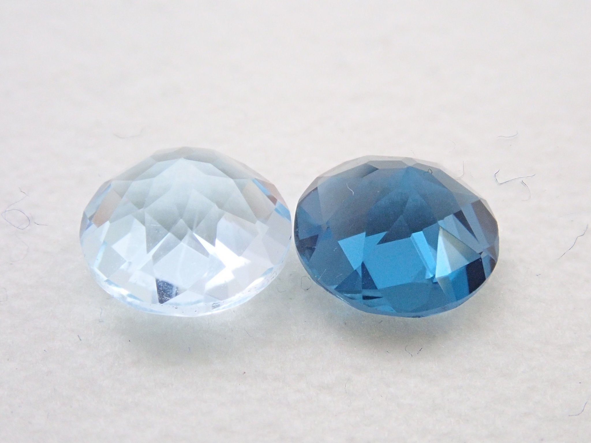 ロンドンブルートパーズ・スカイブルートパーズ2石セット 2.878ct - KARATZ STORE｜カラッツSTORE