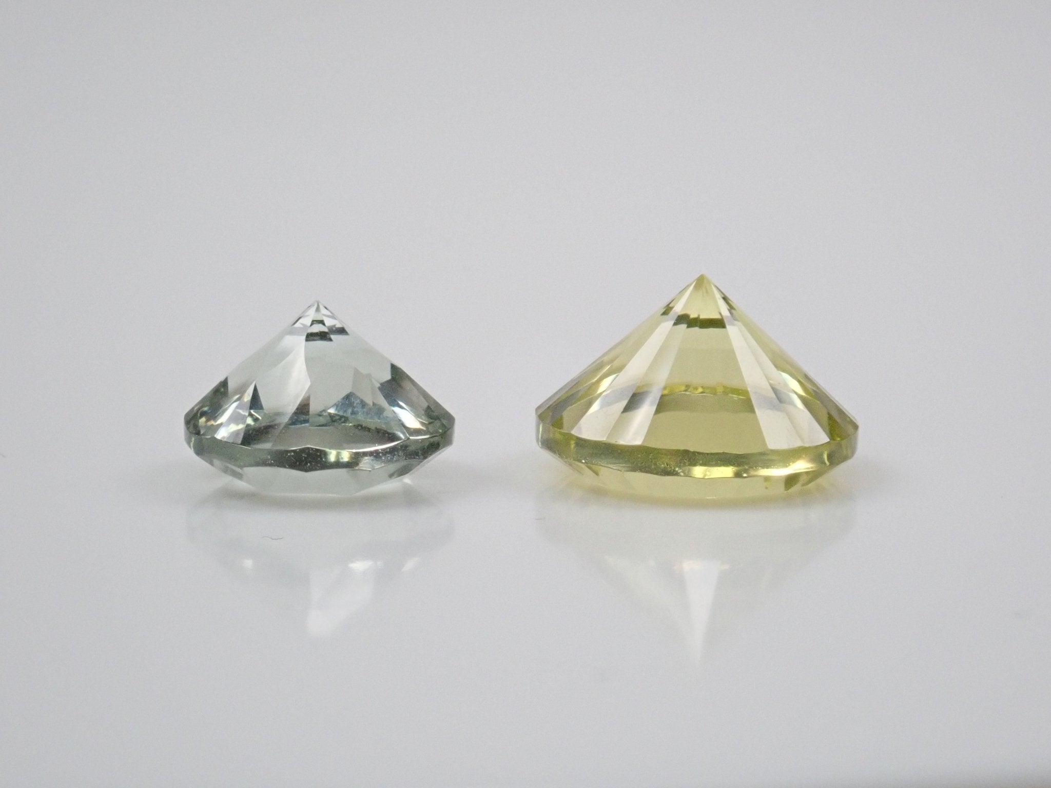 グリーンアメジスト・レモンクォーツ2石セット 4.84ct - KARATZ STORE｜カラッツSTORE