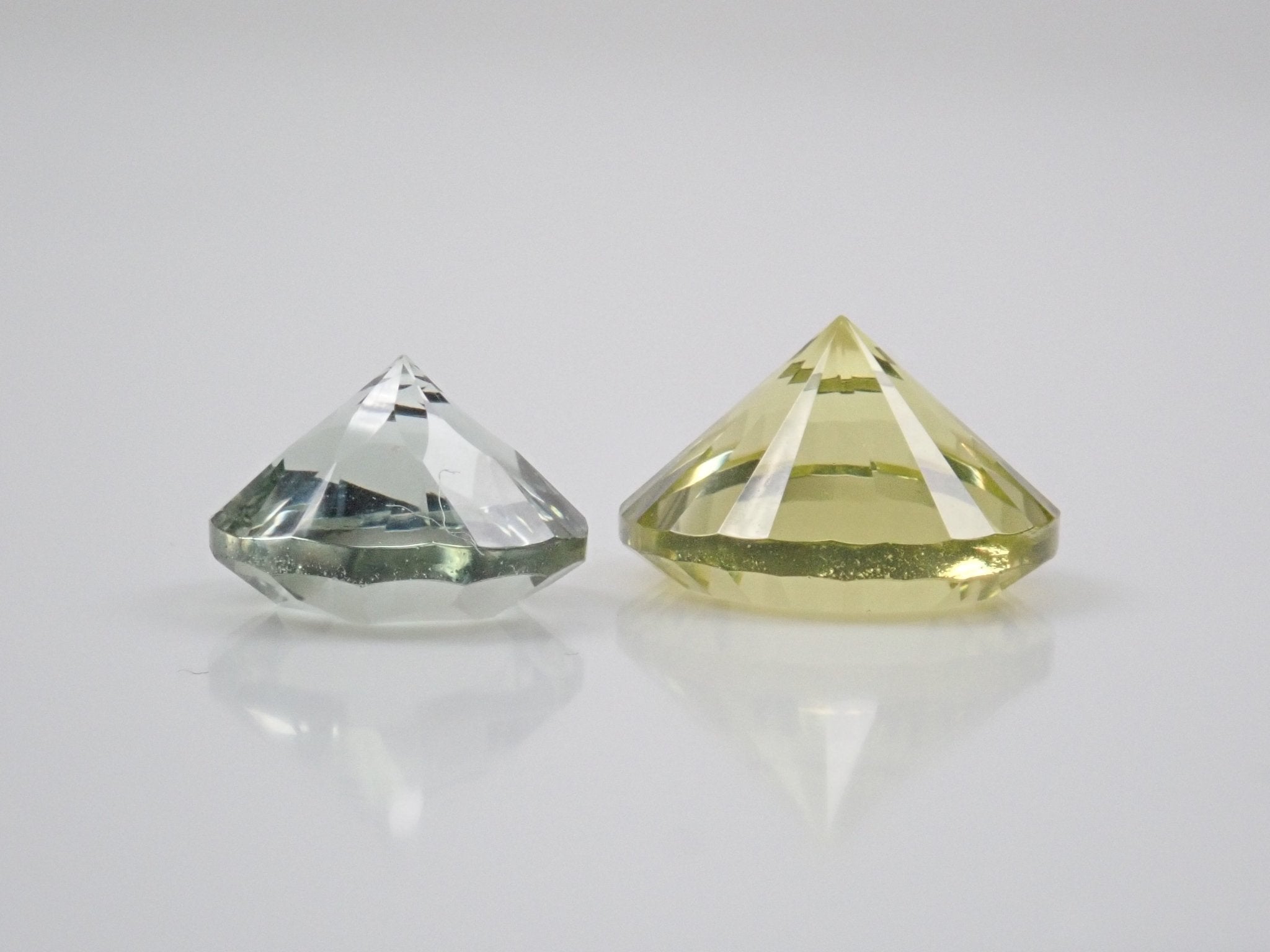 グリーンアメジスト・レモンクォーツ2石セット 4.84ct - KARATZ STORE｜カラッツSTORE