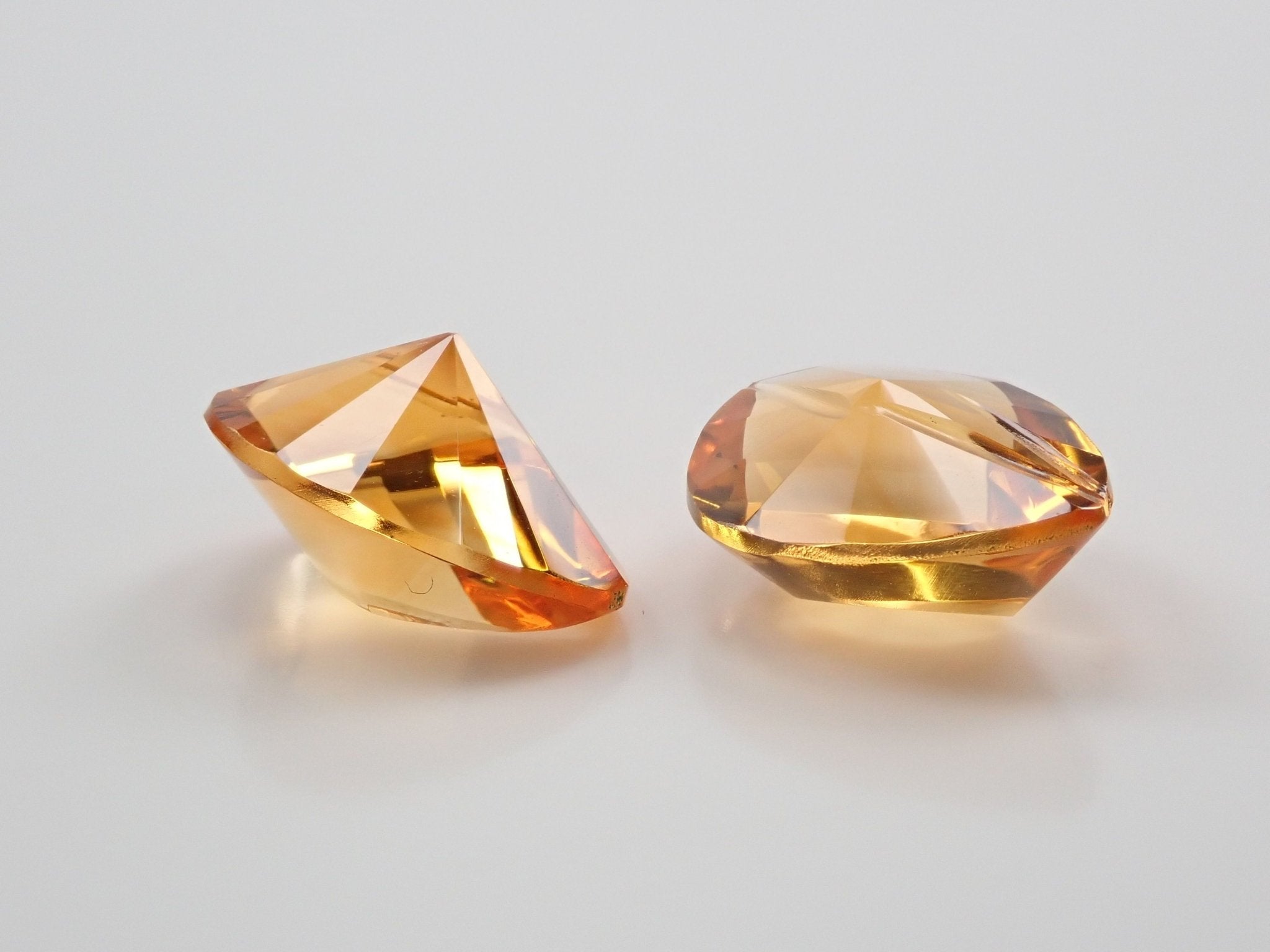 シトリン2石セット 9.187ct - KARATZ STORE｜カラッツSTORE