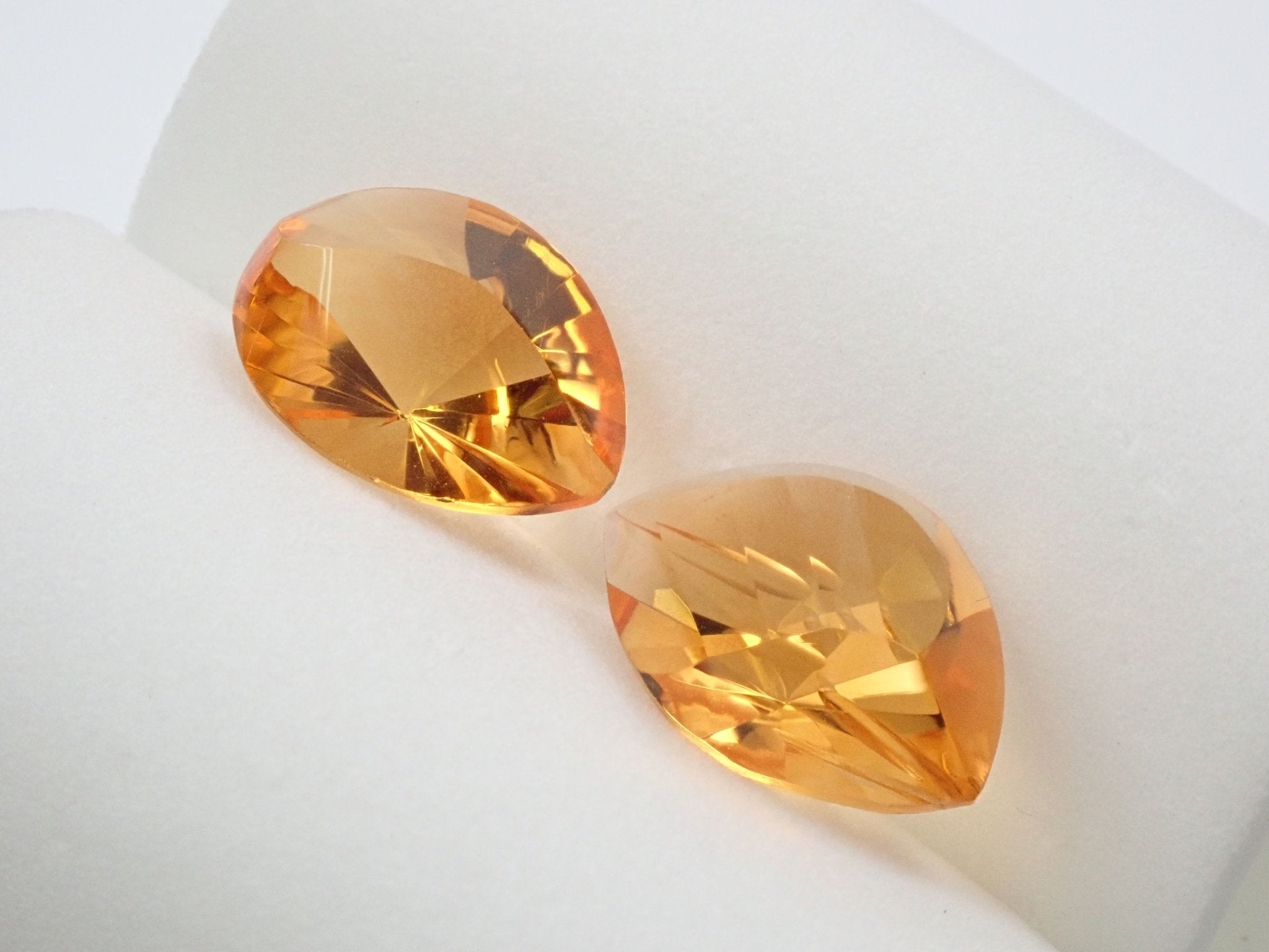 シトリン2石セット 9.187ct - KARATZ STORE｜カラッツSTORE