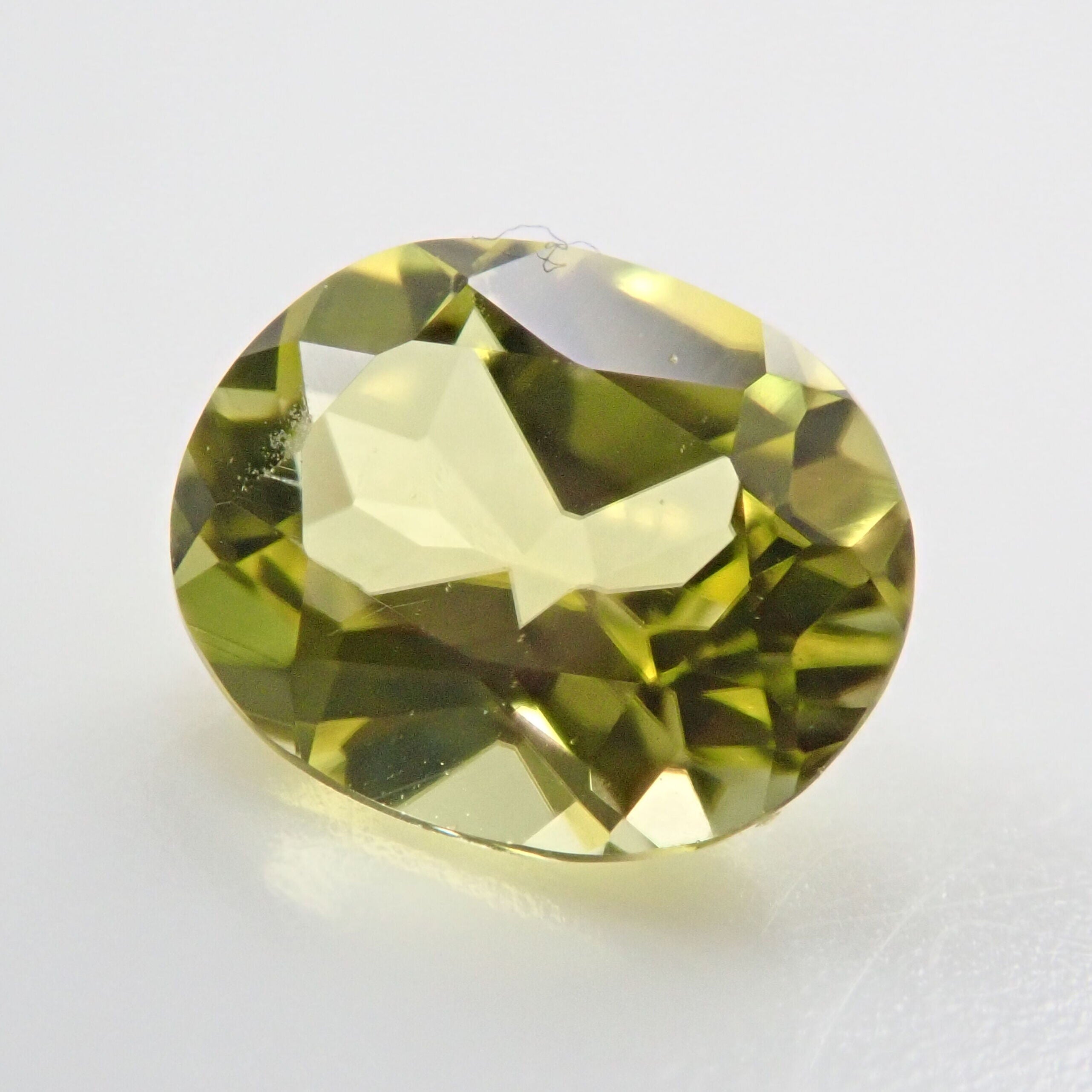 Canary yellow tourmaline 0.357ct loose