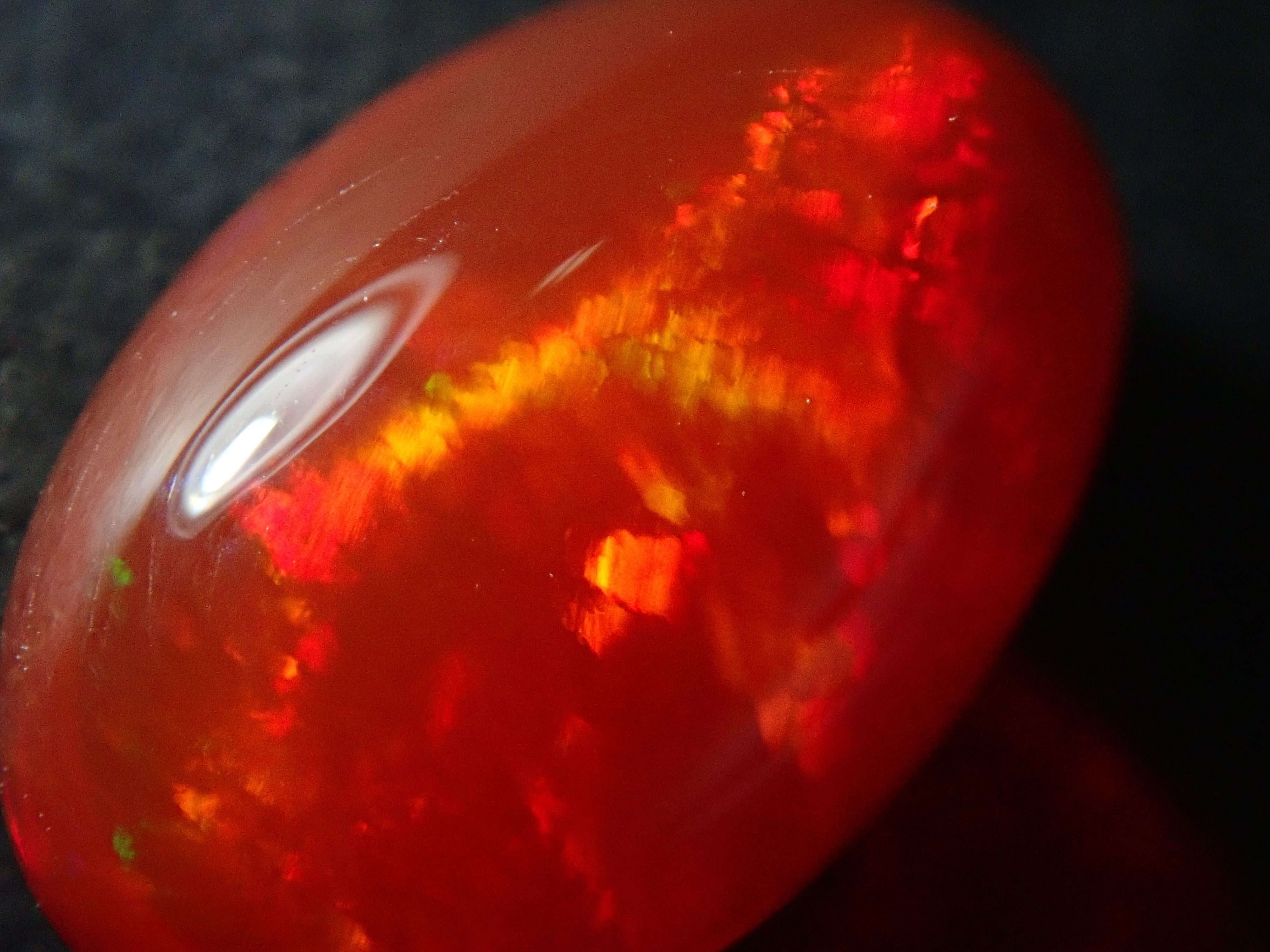 Fire opal 1.793ct loose