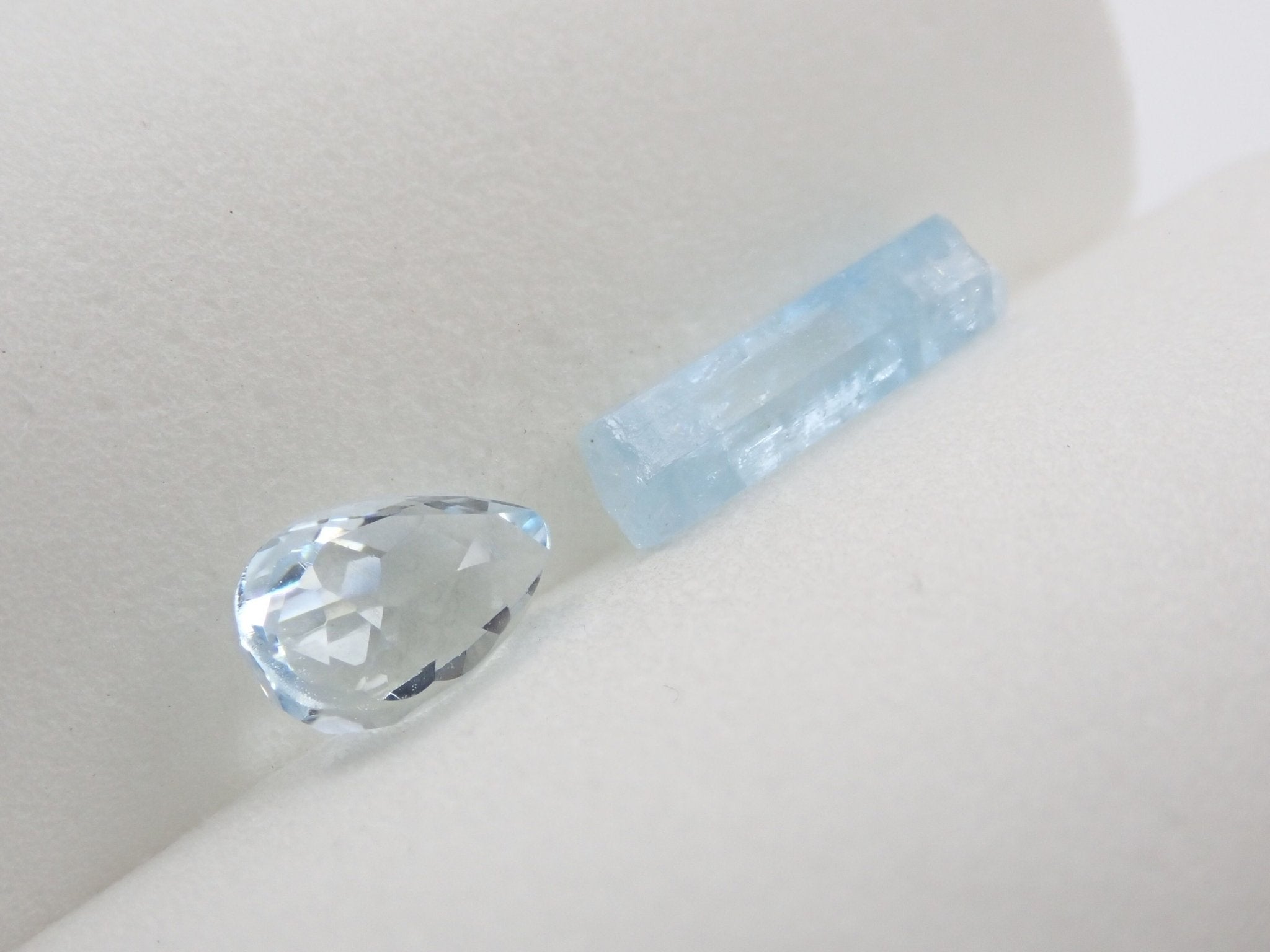 アクアマリン 2.658ct 原石・ルース2点セット - KARATZ STORE｜カラッツSTORE