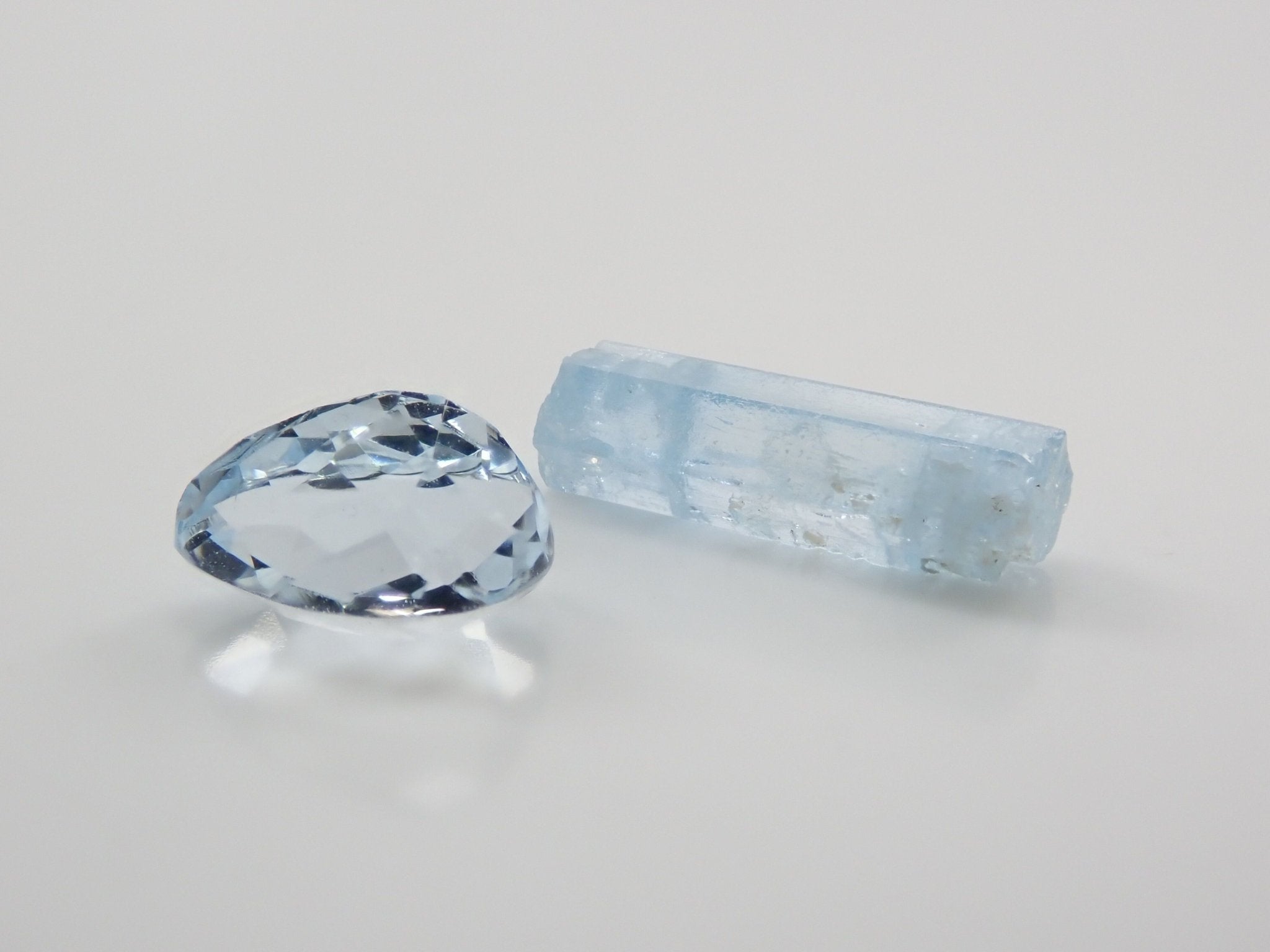 アクアマリン 2.658ct 原石・ルース2点セット - KARATZ STORE｜カラッツSTORE