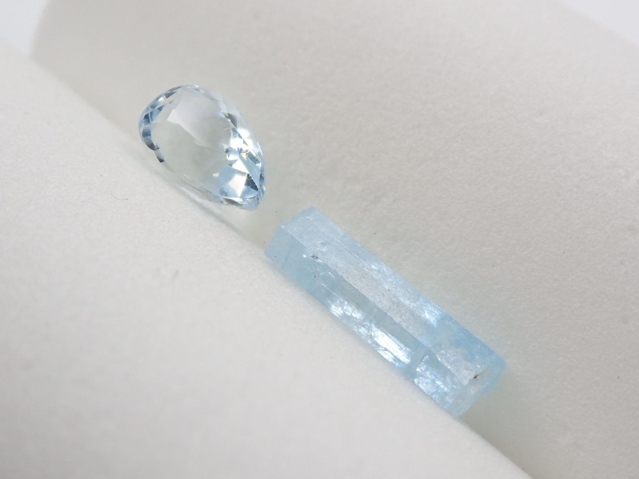 アクアマリン 2.658ct 原石・ルース2点セット - KARATZ STORE｜カラッツSTORE