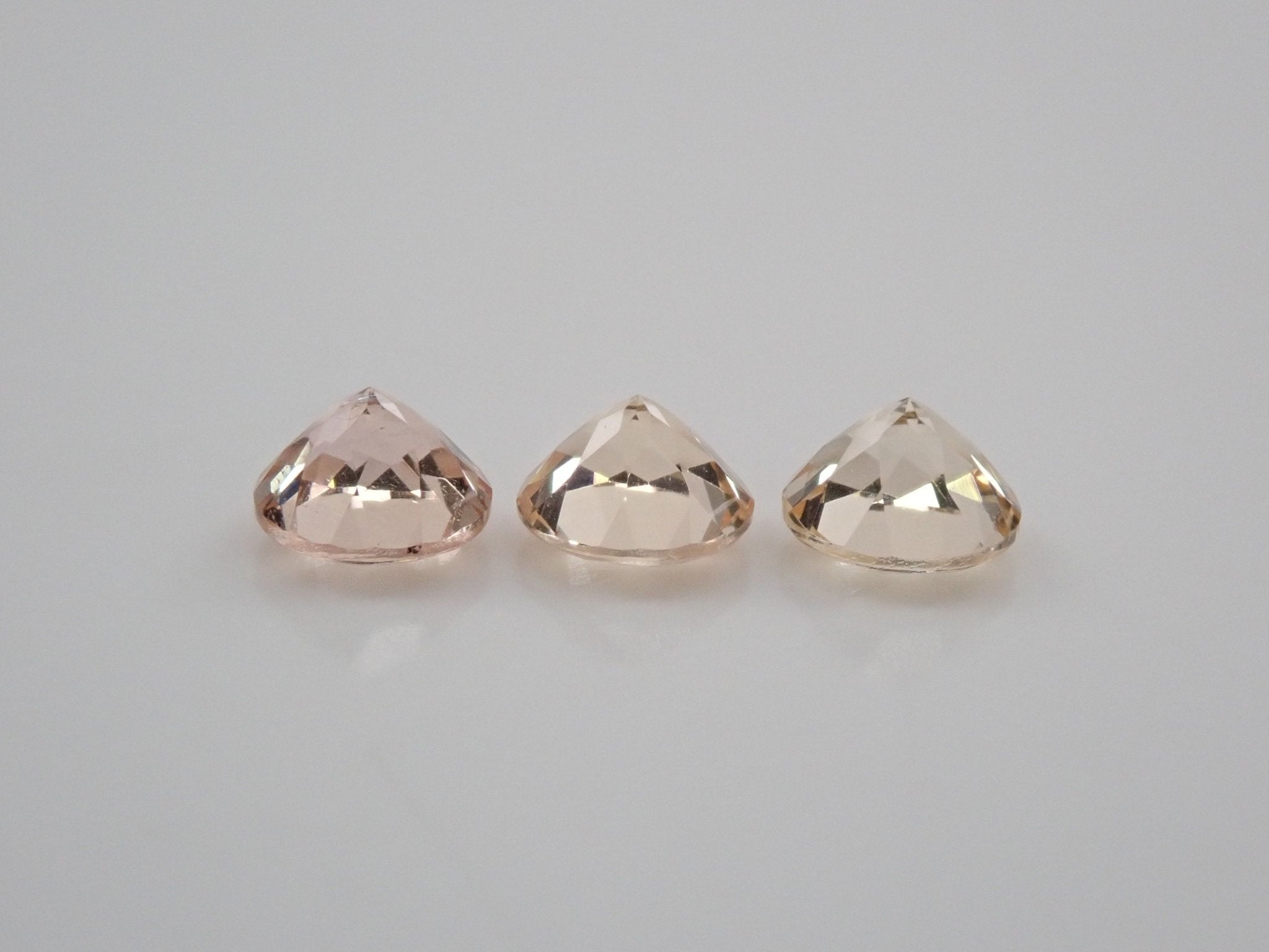 インペリアルトパーズ3石セット 0.613ct - KARATZ STORE｜カラッツSTORE