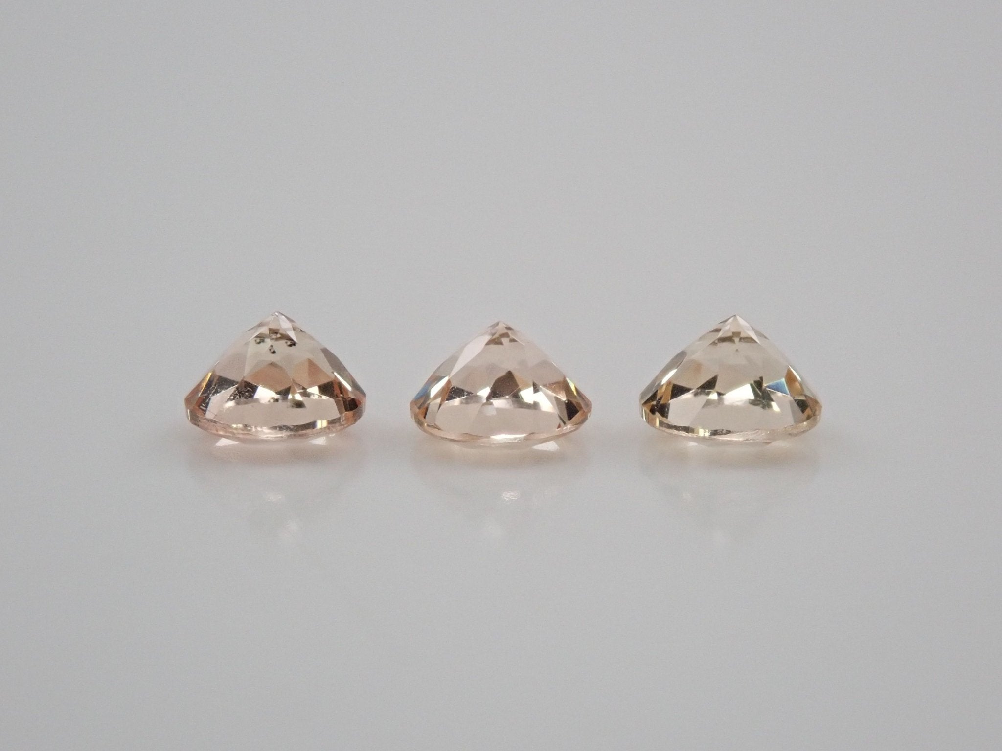 インペリアルトパーズ3石セット 0.613ct - KARATZ STORE｜カラッツSTORE