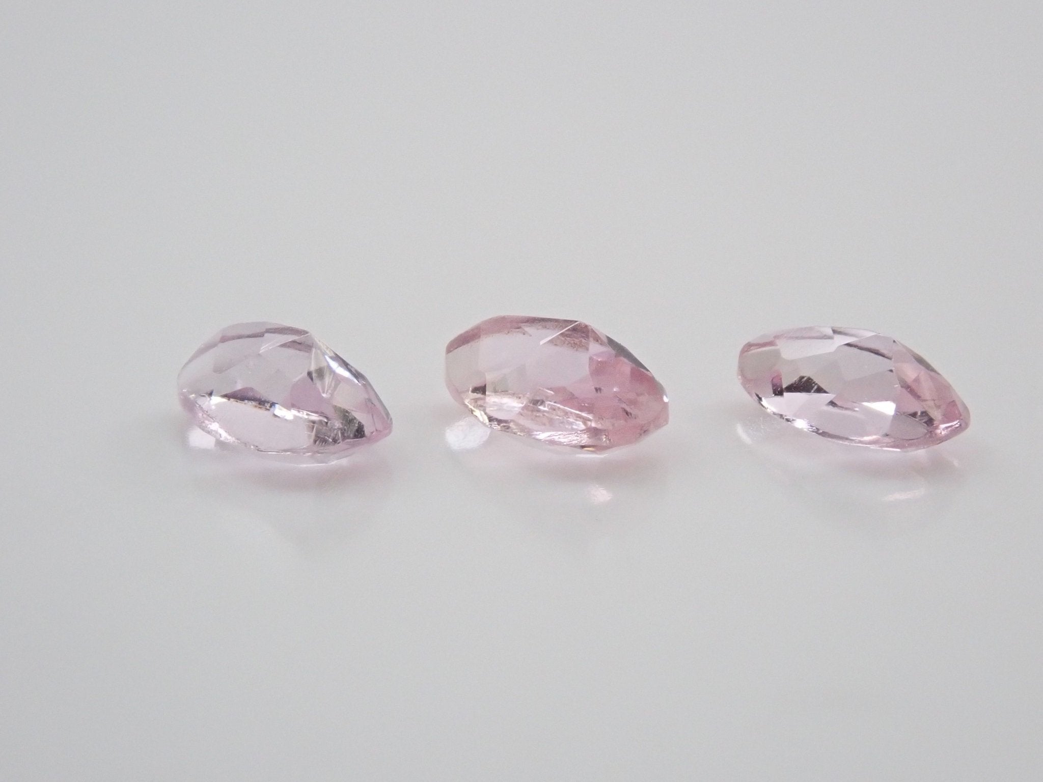 ピンクトパーズ 3石セット 0.74ct - KARATZ STORE｜カラッツSTORE