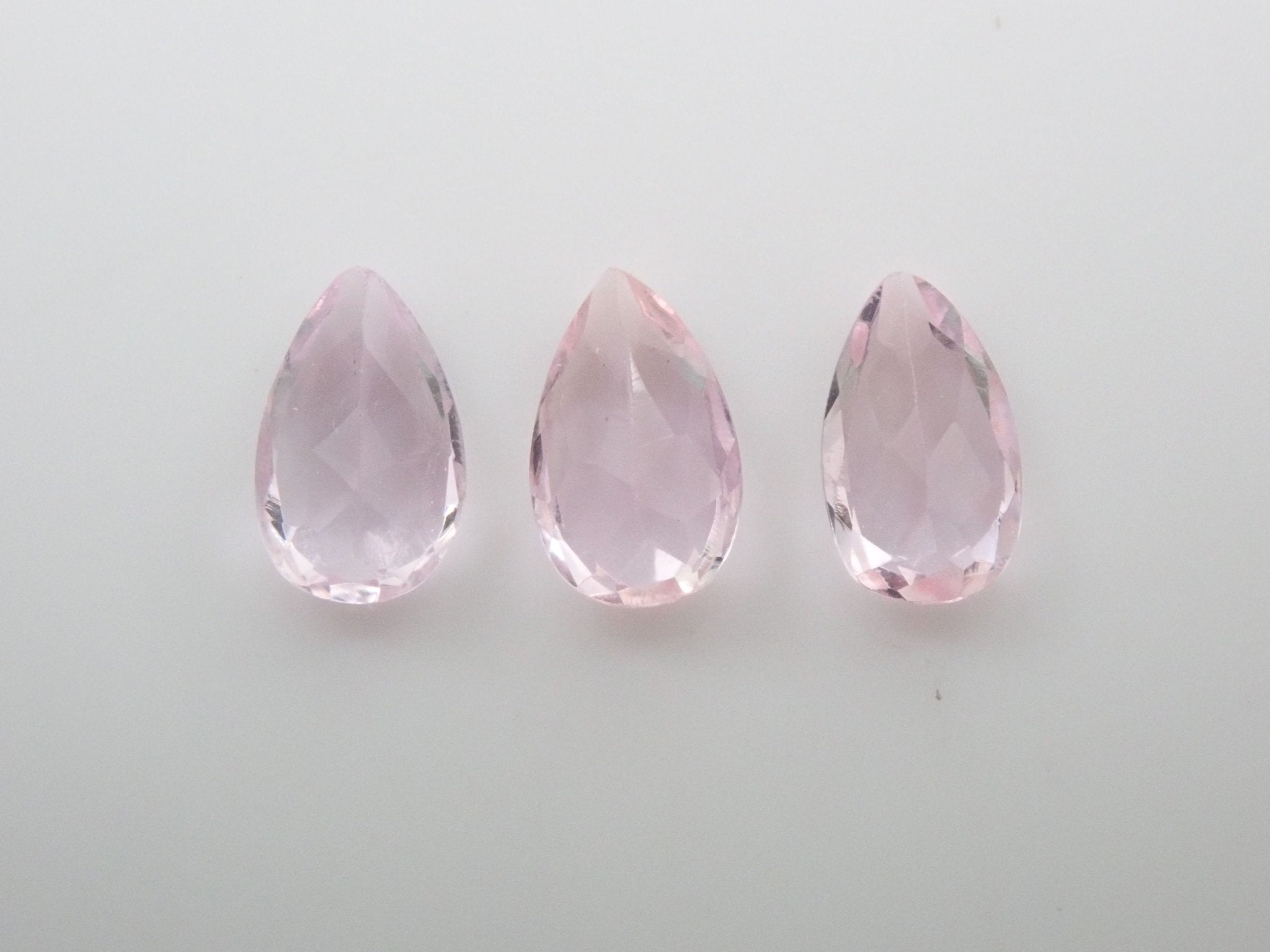 ピンクトパーズ 3石セット 0.74ct - KARATZ STORE｜カラッツSTORE