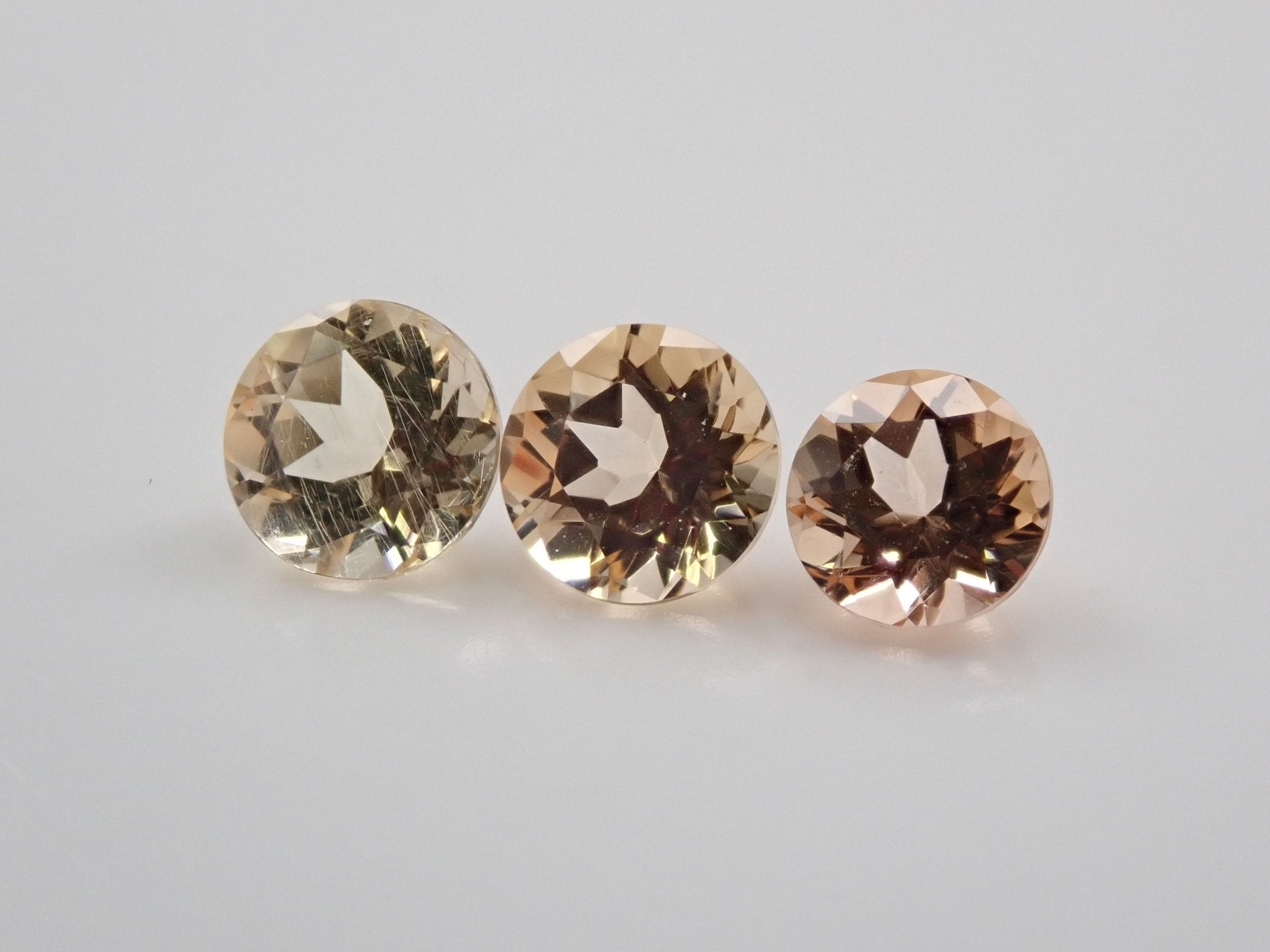 インペリアルトパーズ3石セット 1.122ct - KARATZ STORE｜カラッツSTORE