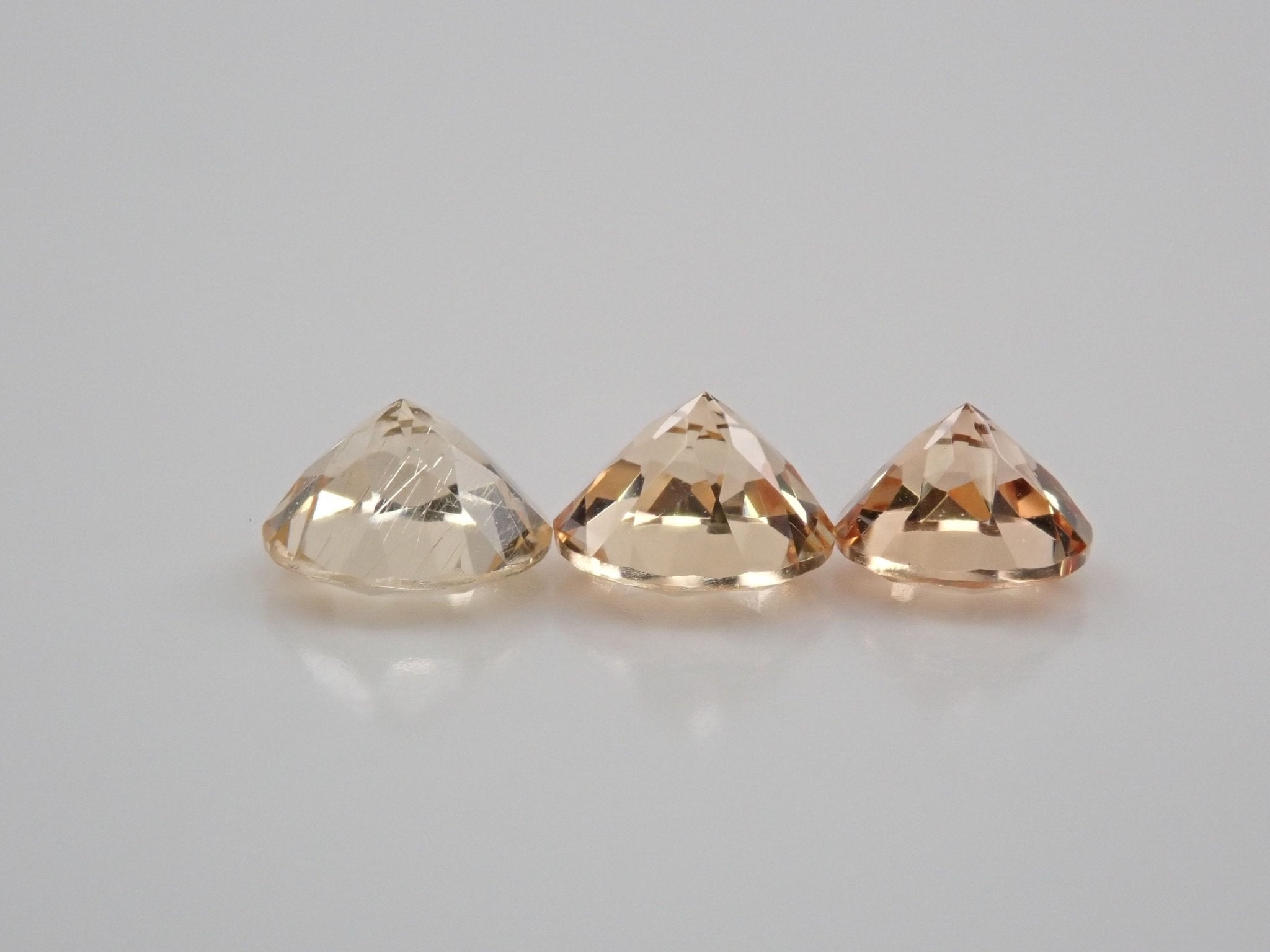 インペリアルトパーズ3石セット 1.122ct - KARATZ STORE｜カラッツSTORE