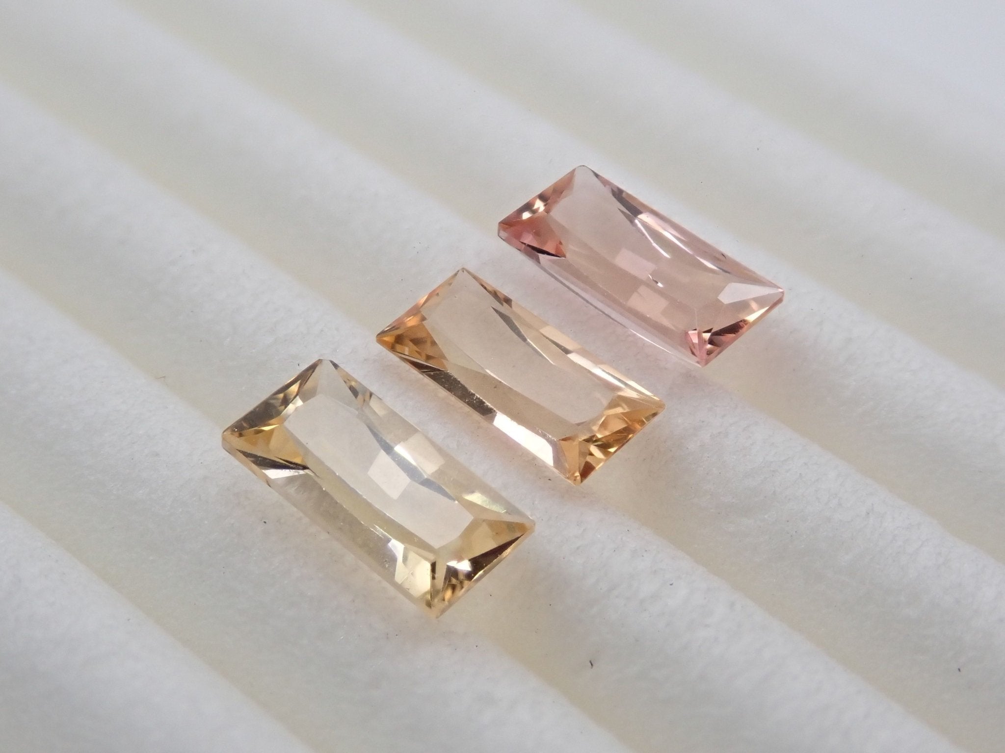 インペリアルトパーズ3色セット 1.162ct - KARATZ STORE｜カラッツSTORE